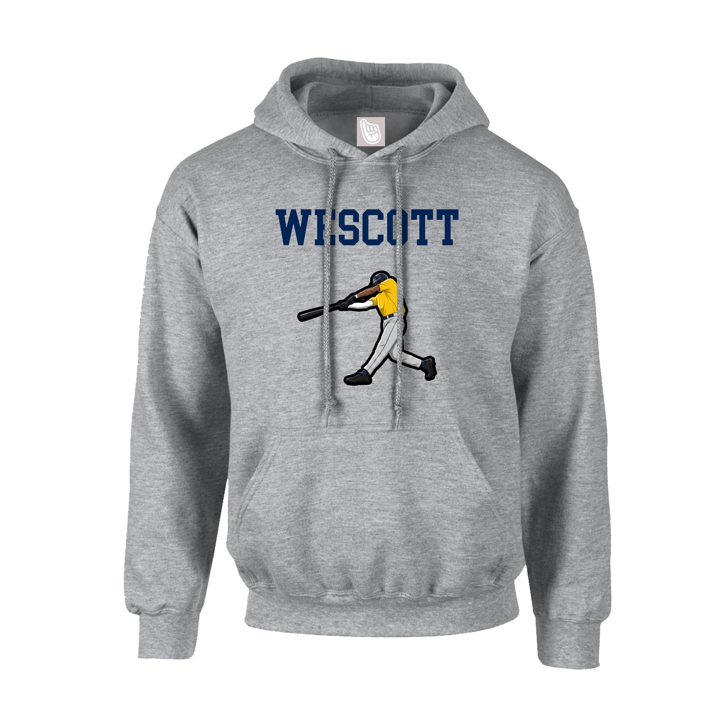 Hoodie — Shirsey in Grey