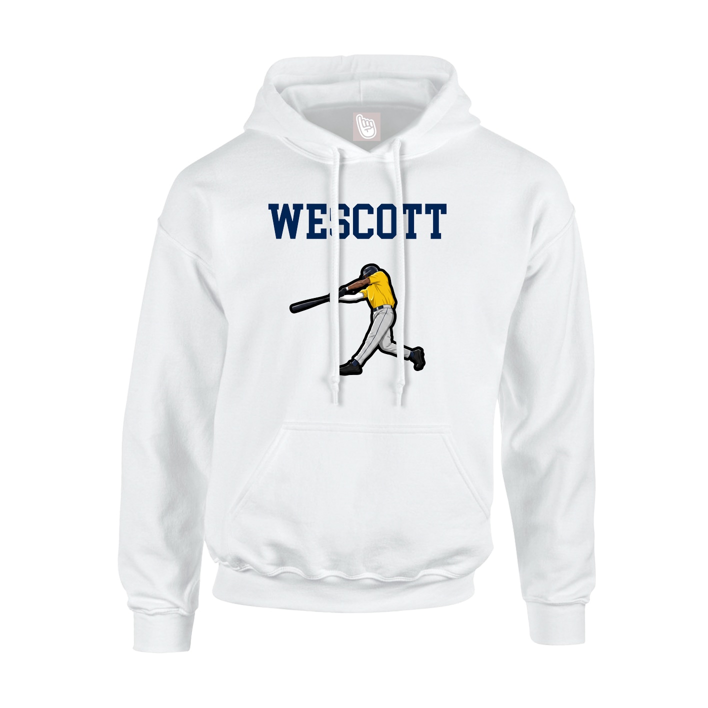 Youth Hoodie — Shirsey in White
