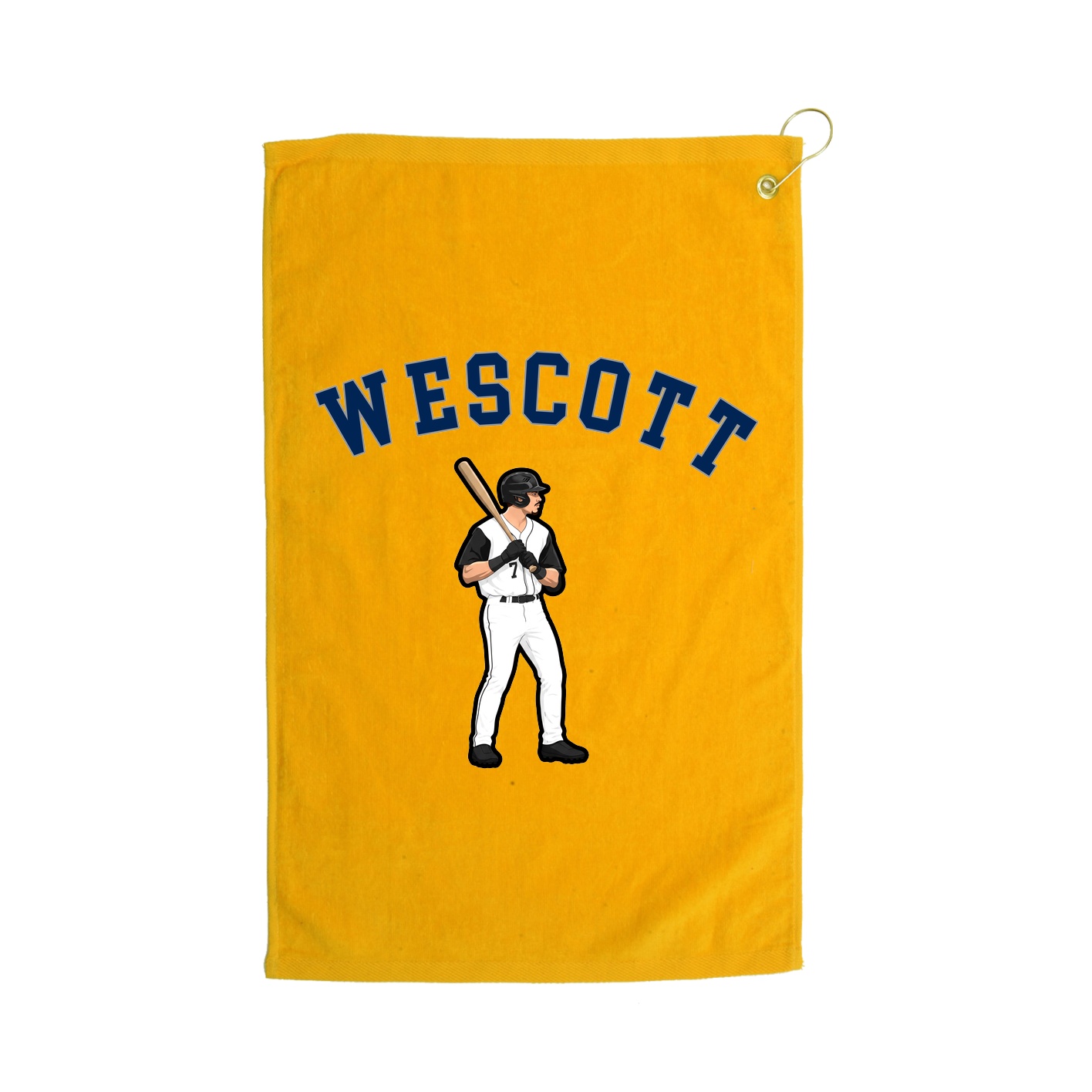 Golf Towel — Shirsey Arch in Gold