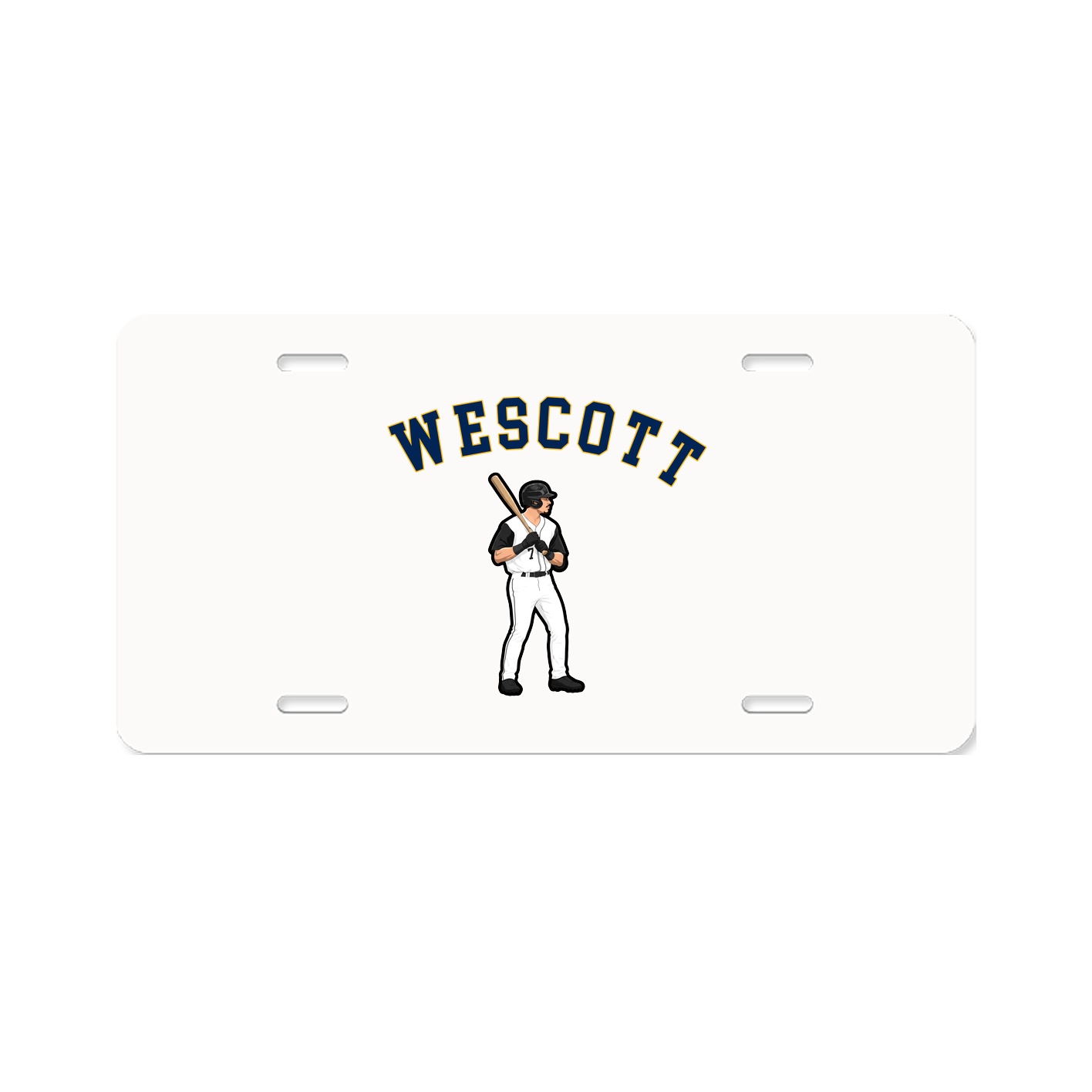 License Plate — Shirsey Arch in Classic