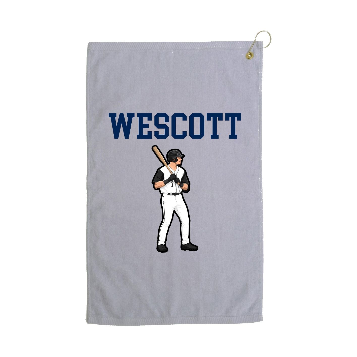 Golf Towel — Shirsey in Grey