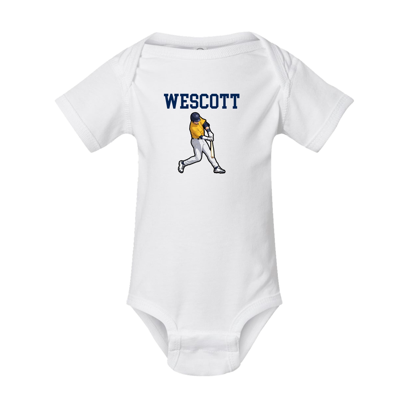 Baby Onesie — Shirsey in White