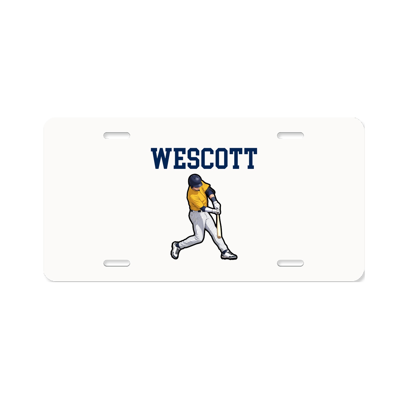 License Plate — Shirsey in Classic