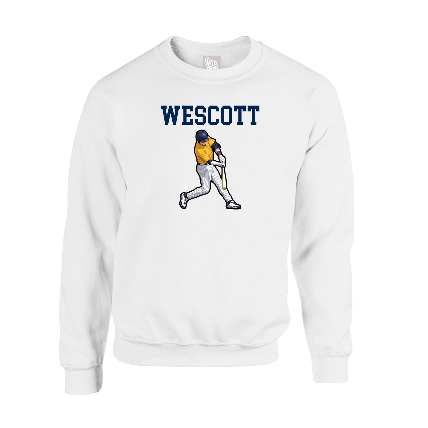 Fleece Crew — Shirsey in White