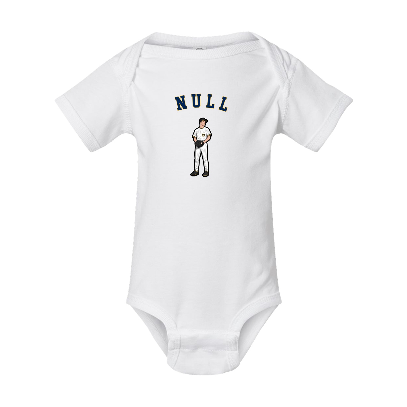 Baby Onesie — Shirsey Arch in White
