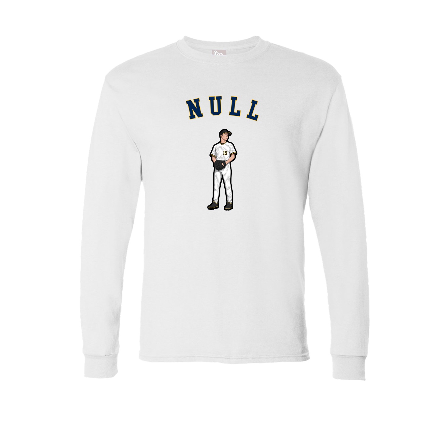 Long Sleeve Tee — Shirsey Arch in White