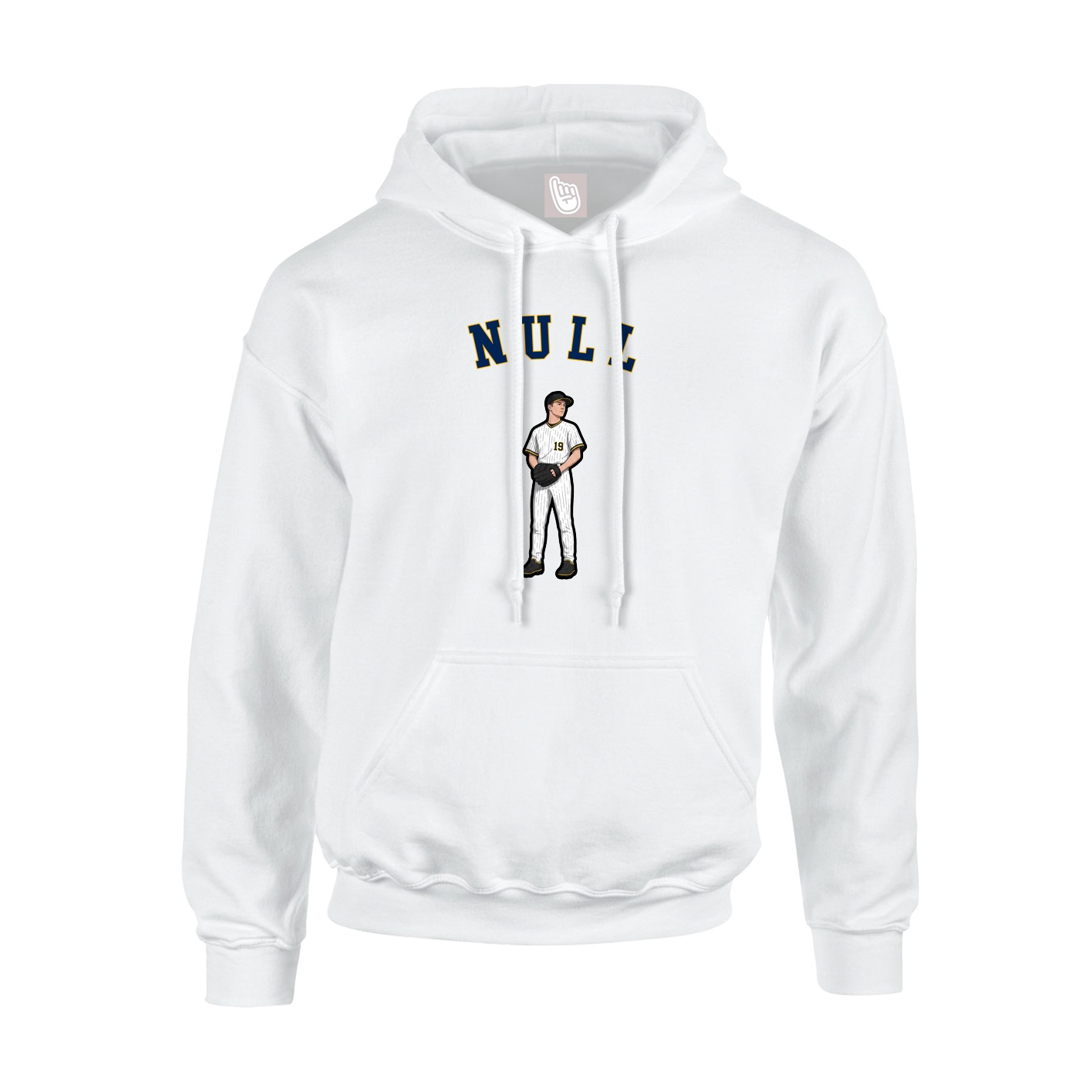 Youth Hoodie — Shirsey Arch in White