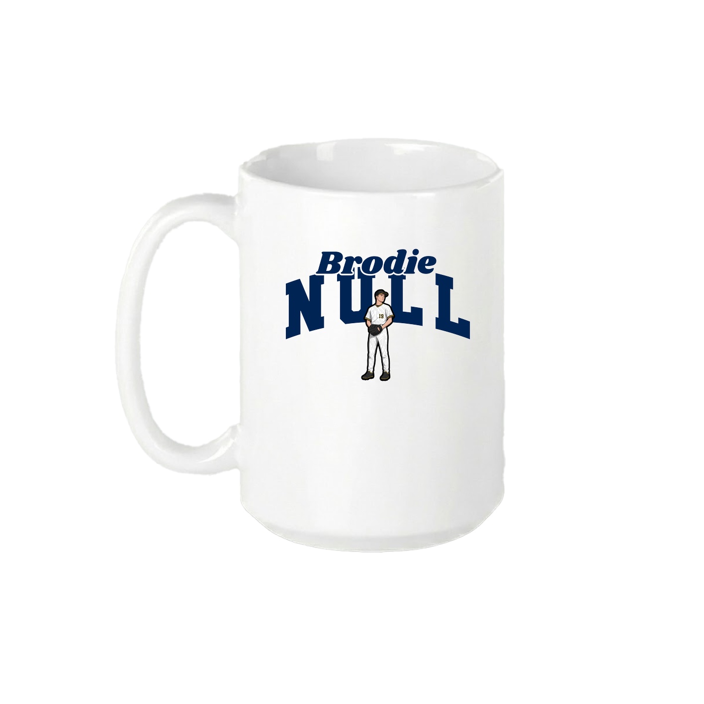 15oz Coffee Mug — Signature Arch in White