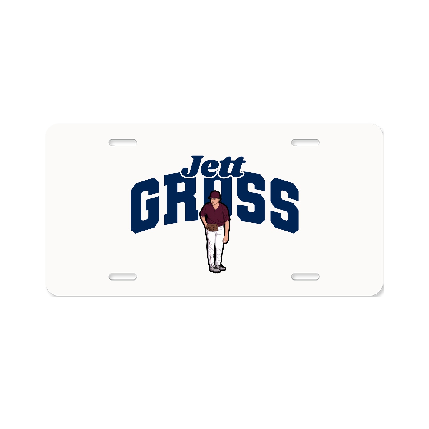 License Plate — Signature Arch in Classic
