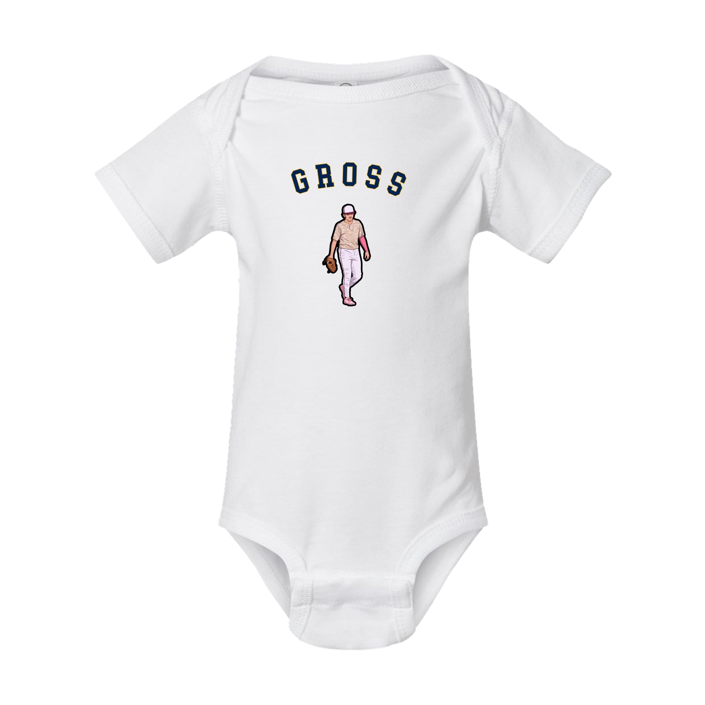 Baby Onesie — Shirsey Arch in White