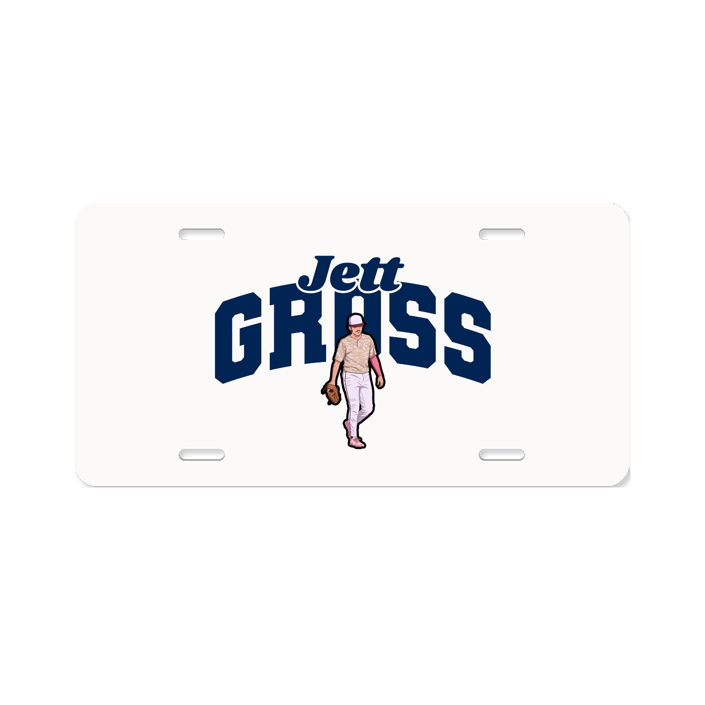 License Plate — Signature Arch in Classic