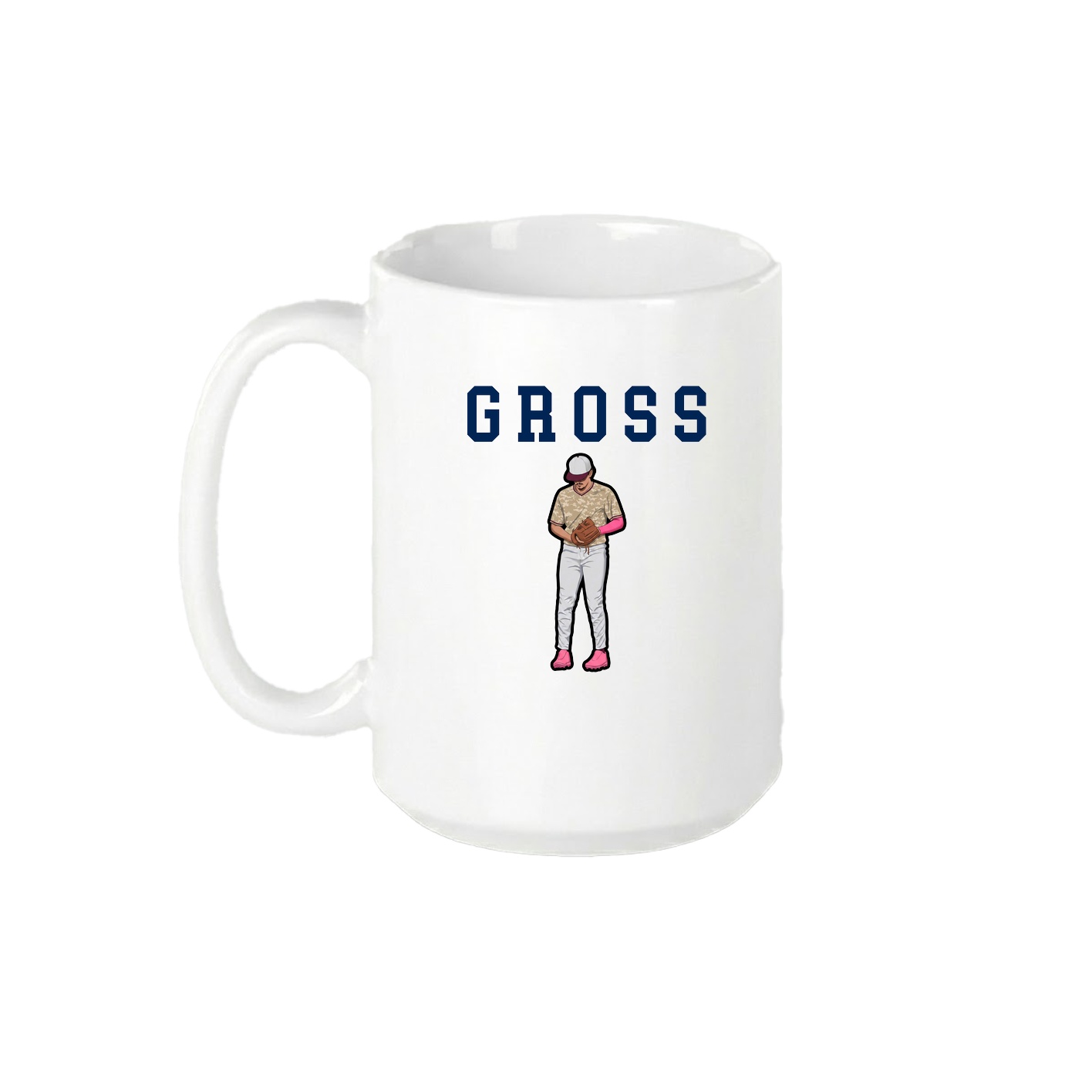 15oz Coffee Mug — Shirsey in White