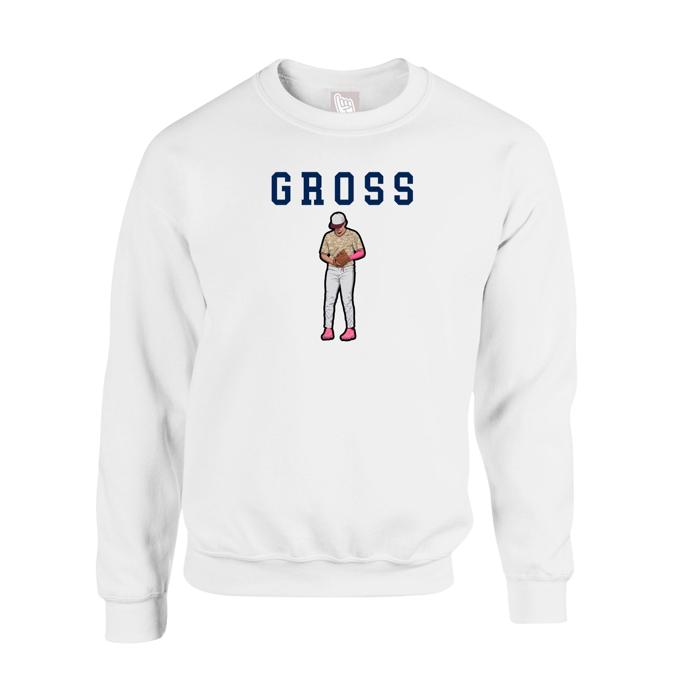 Fleece Crew — Shirsey in White