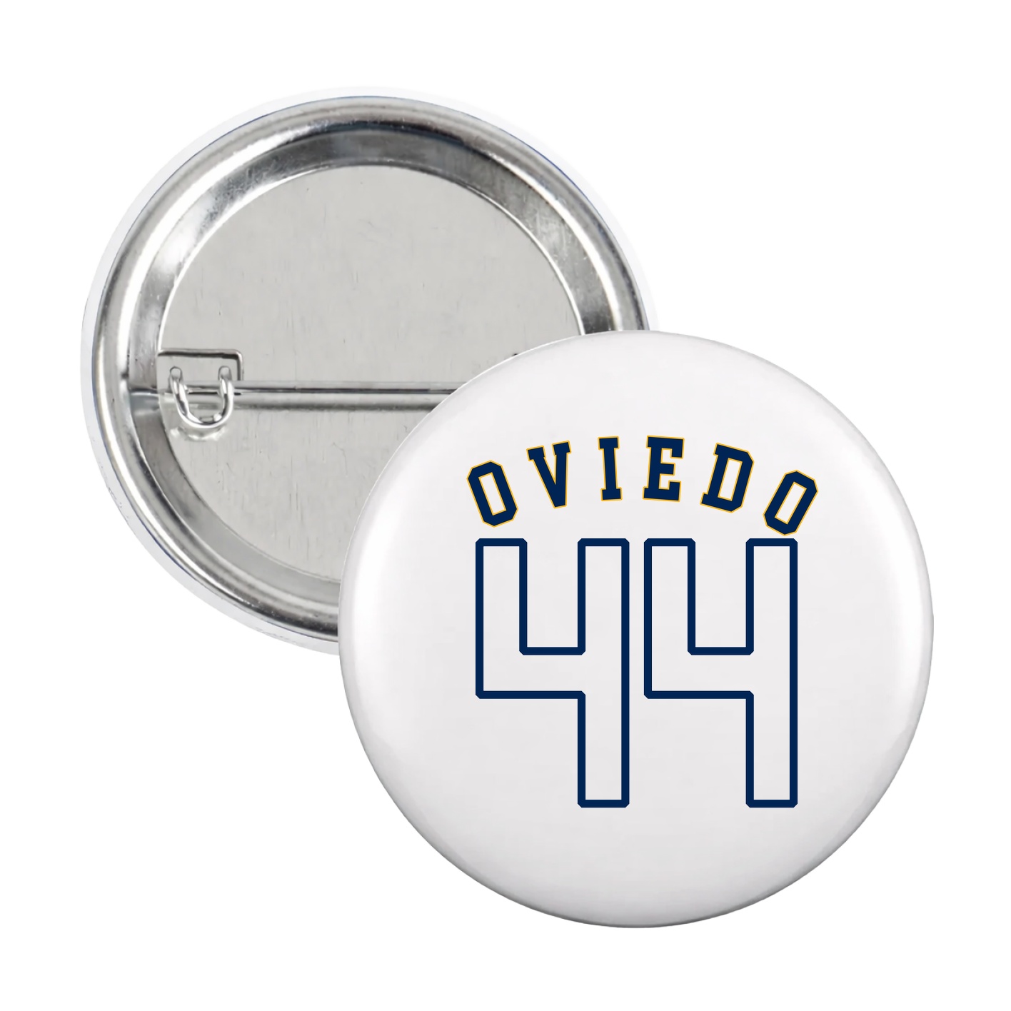 Game Day Button — Shirsey Arch in White