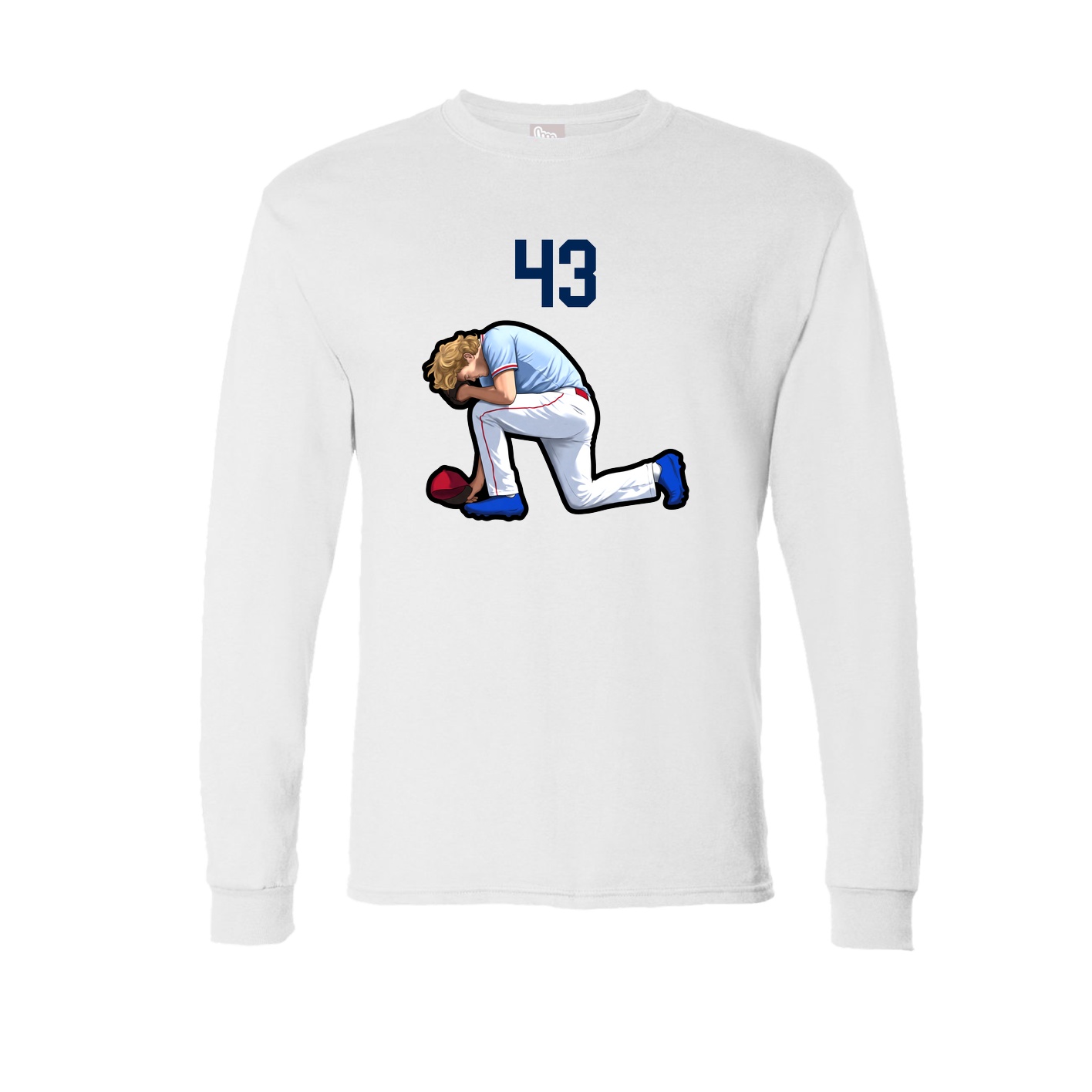 Long Sleeve Tee — Classic in White