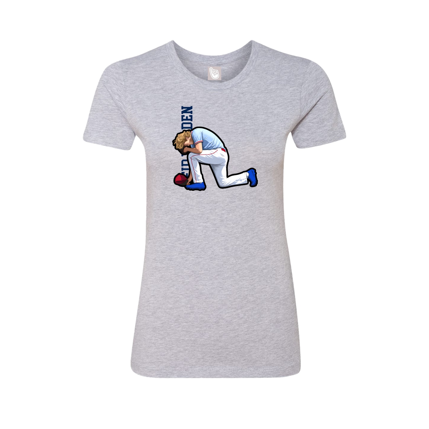 Fitted Women's Tee — Classic in Grey