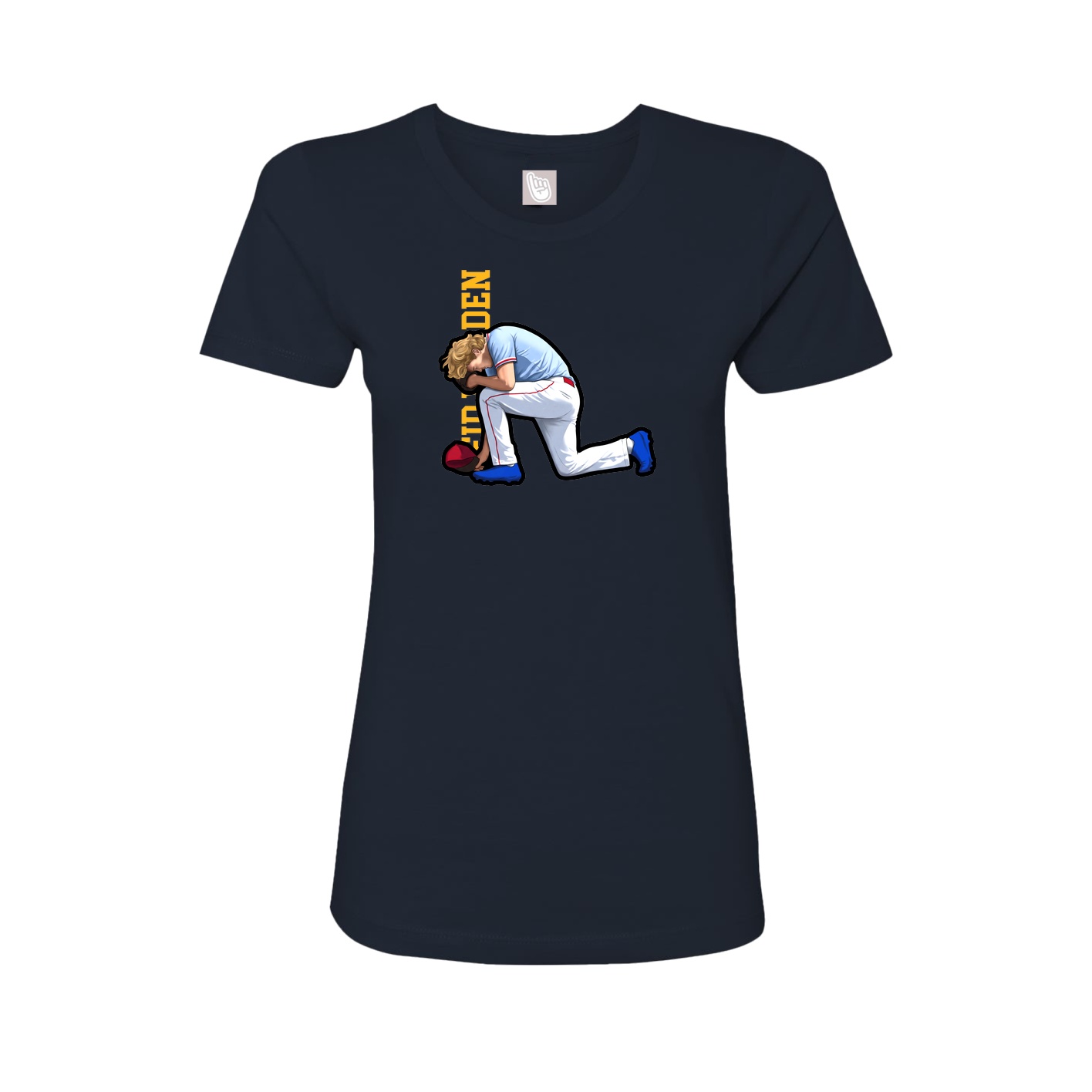 Fitted Women's Tee — Classic in Navy