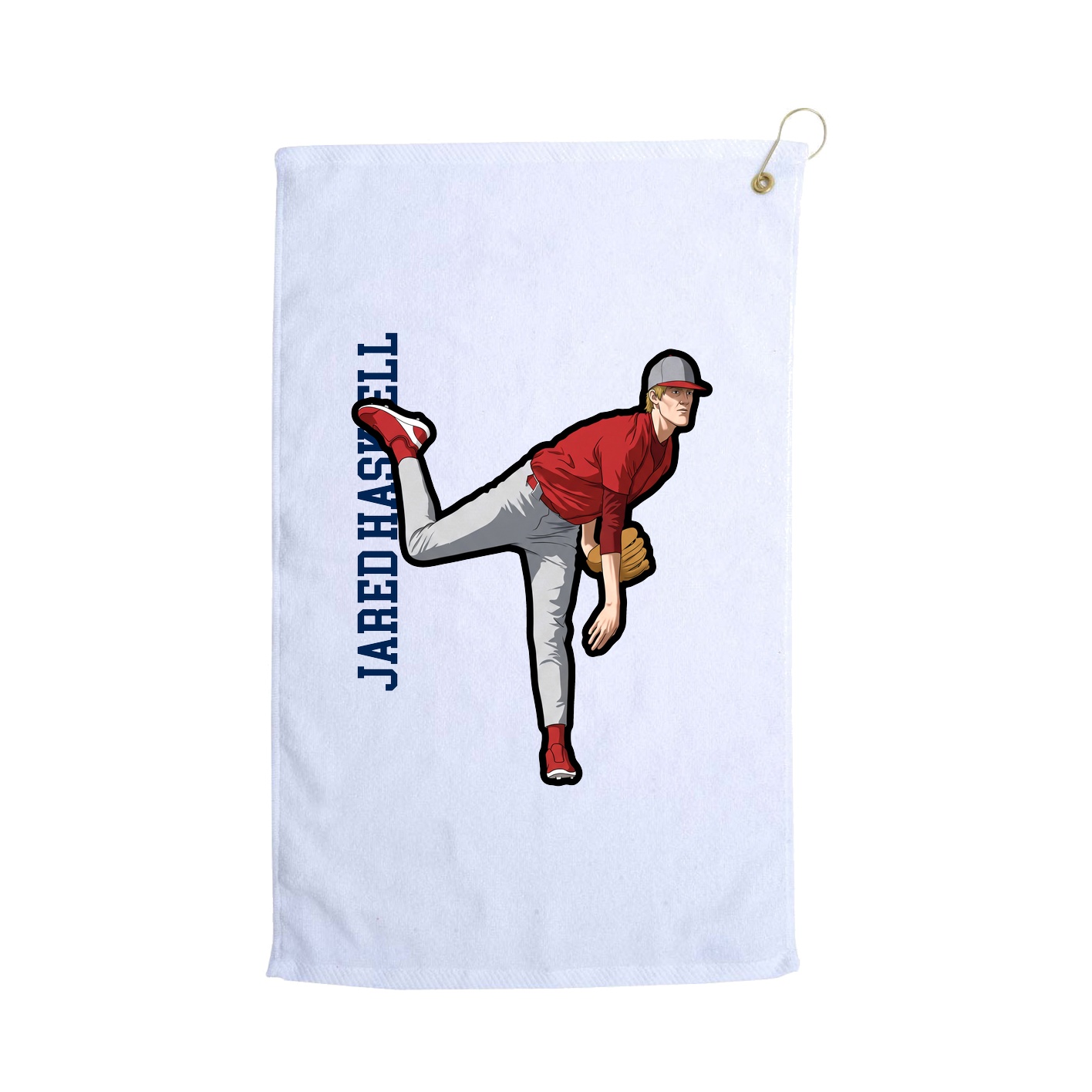 Golf Towel — Classic in White