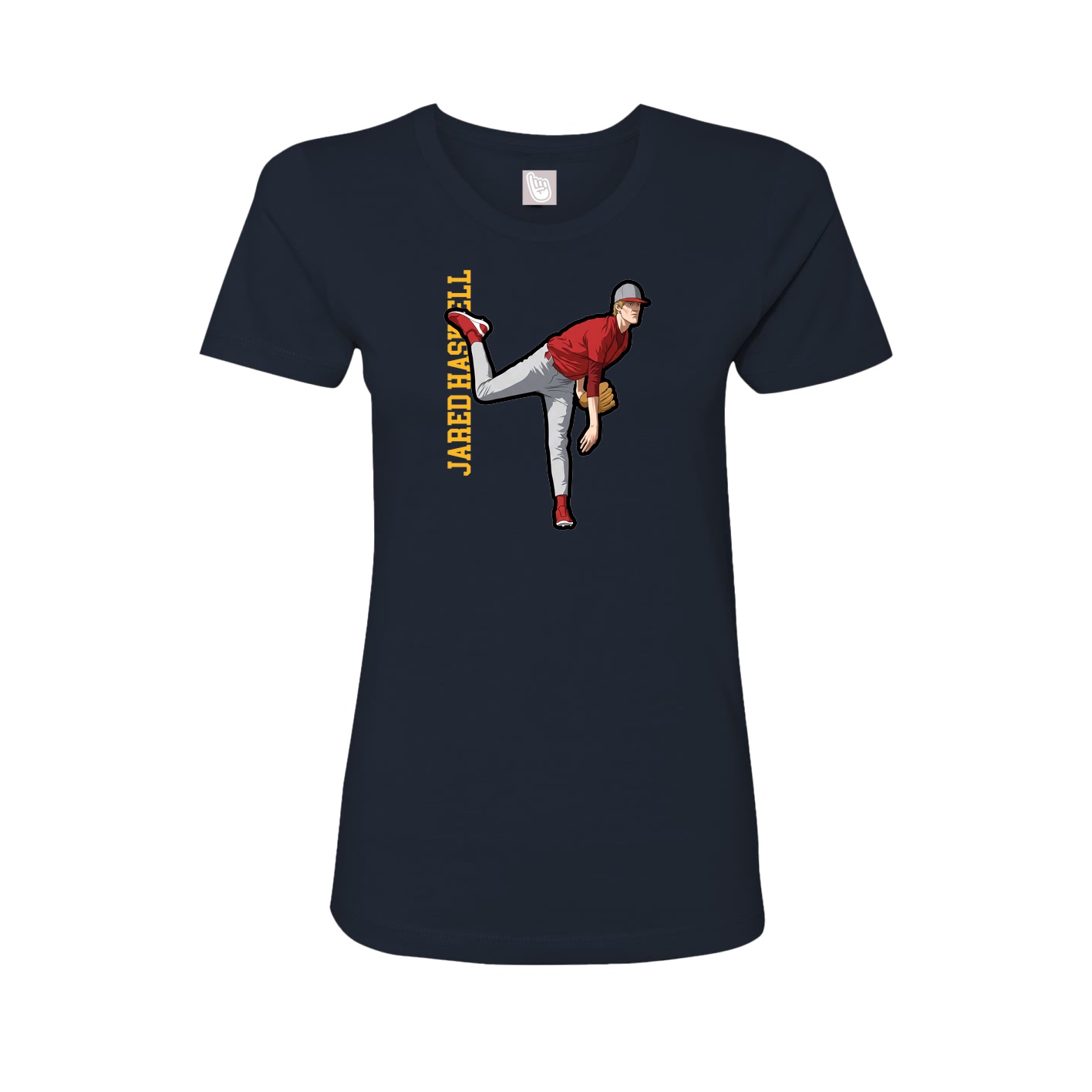 Fitted Women's Tee — Classic in Navy