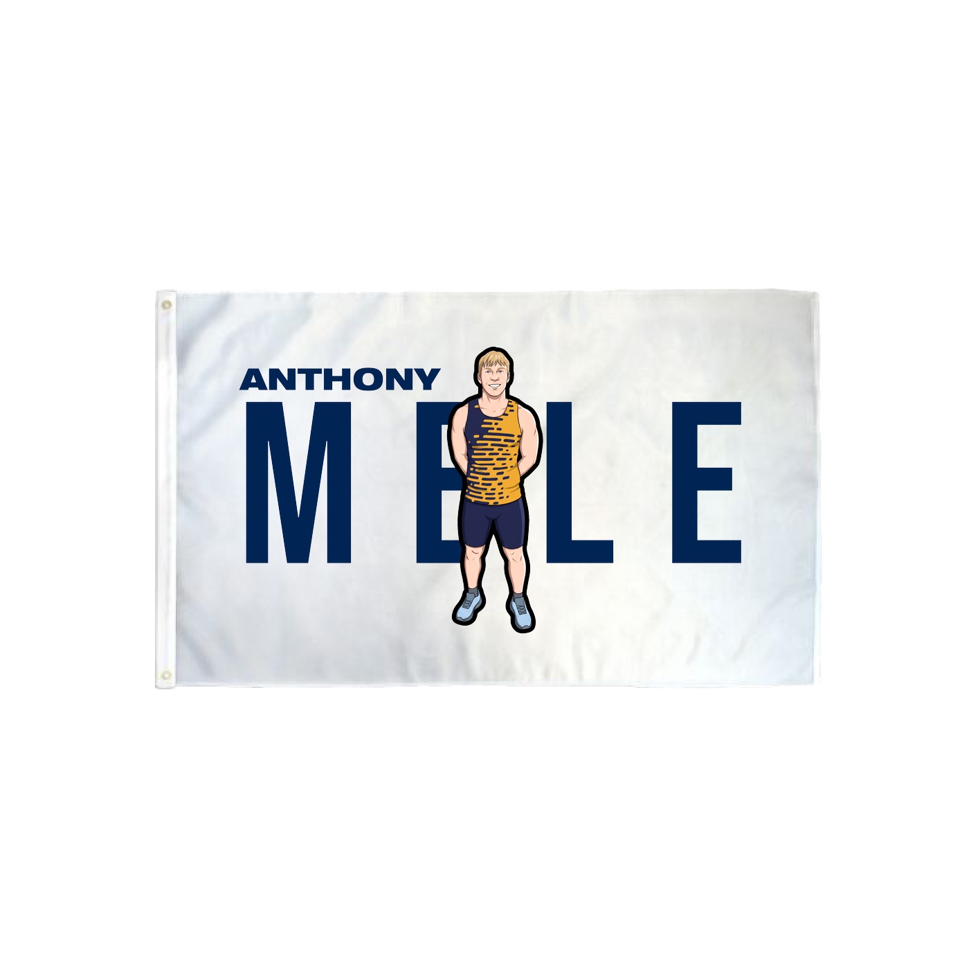 3x5 Flag — Player Name in Classic