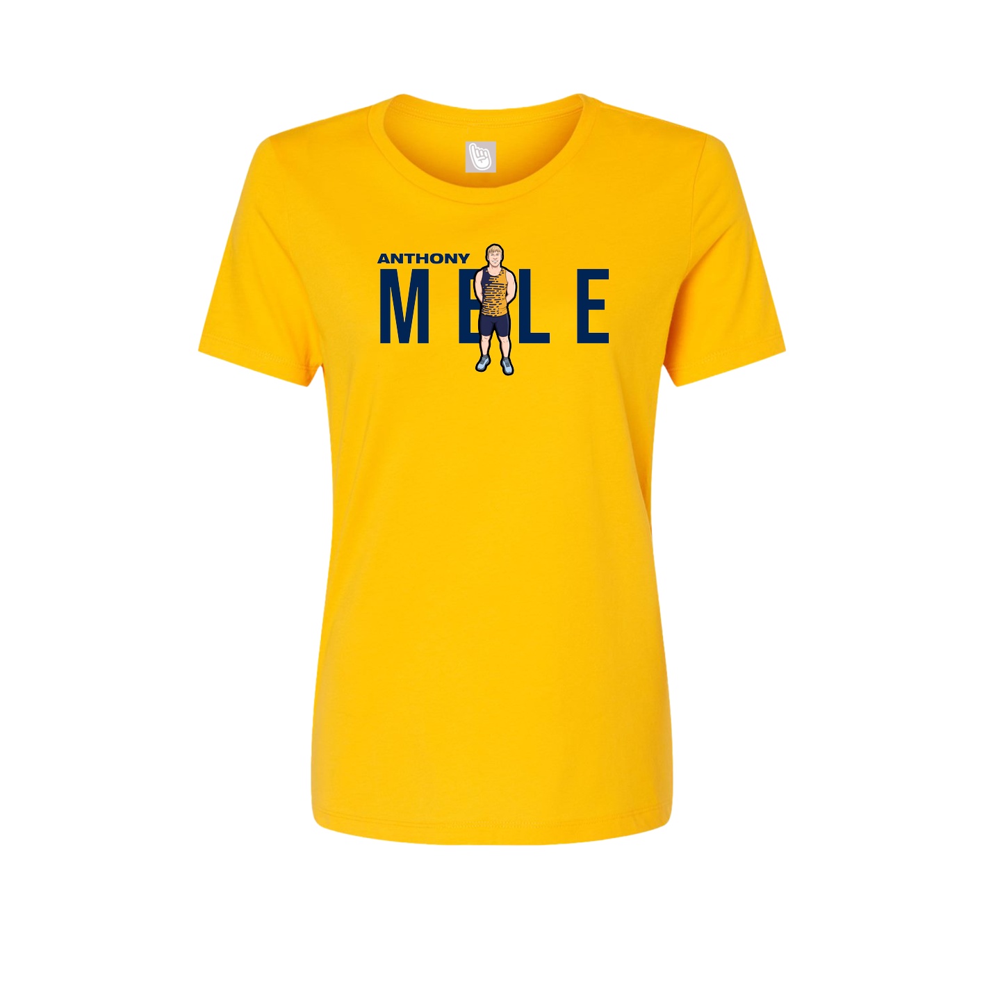 Womens Tee — Player Name in Gold