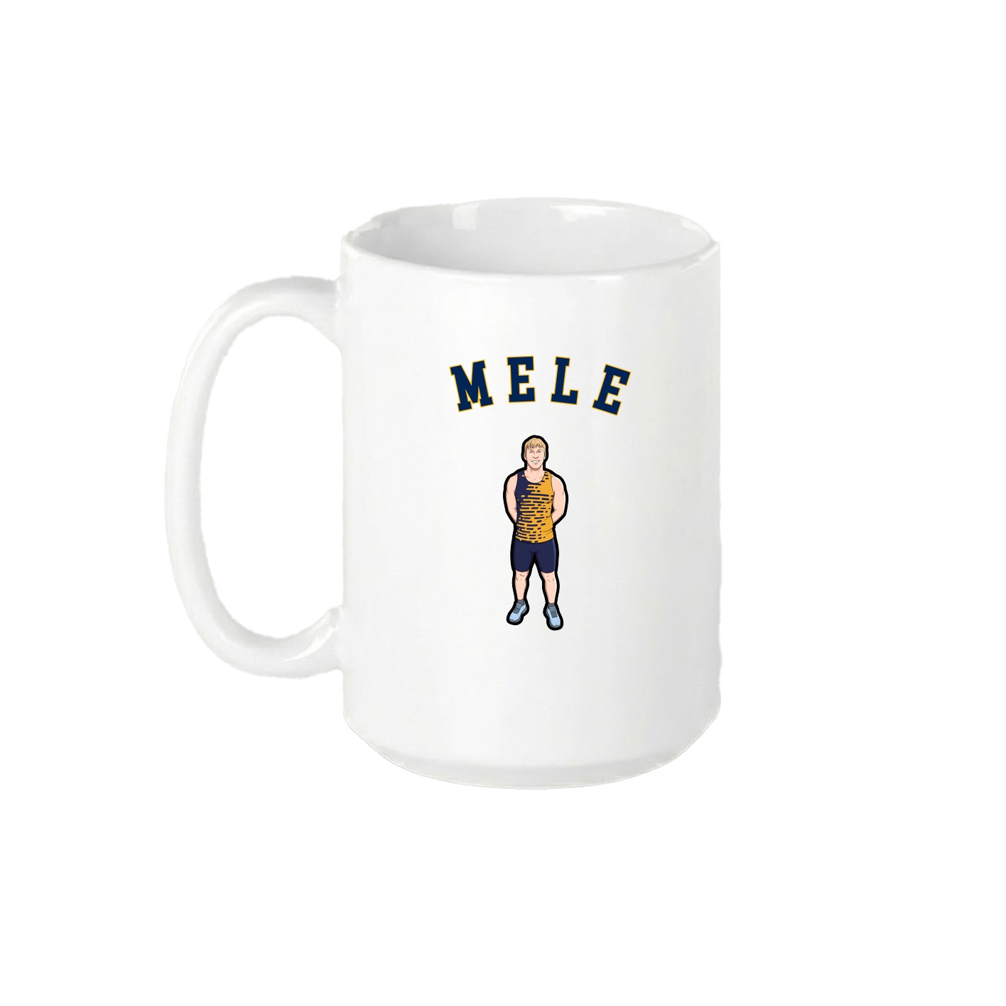 15oz Coffee Mug — Shirsey Arch in White