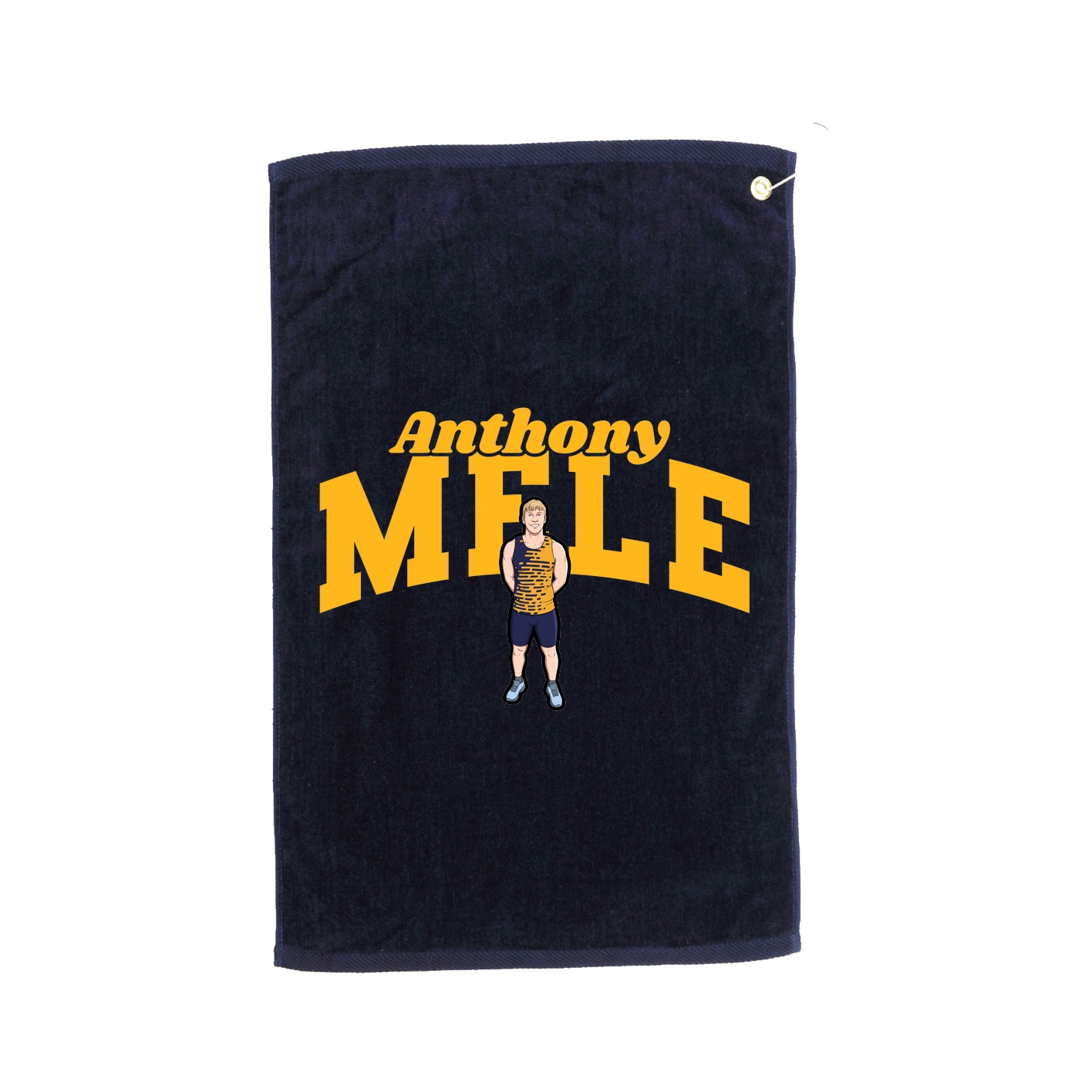Golf Towel — Signature Arch in Navy