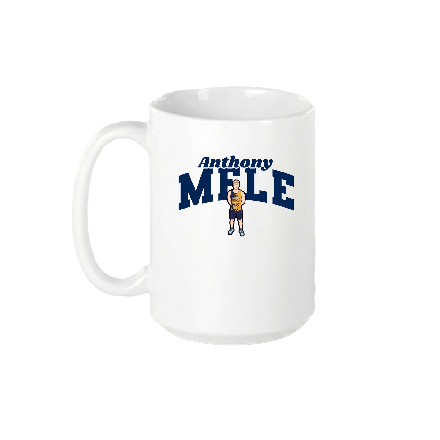 15oz Coffee Mug — Signature Arch in White
