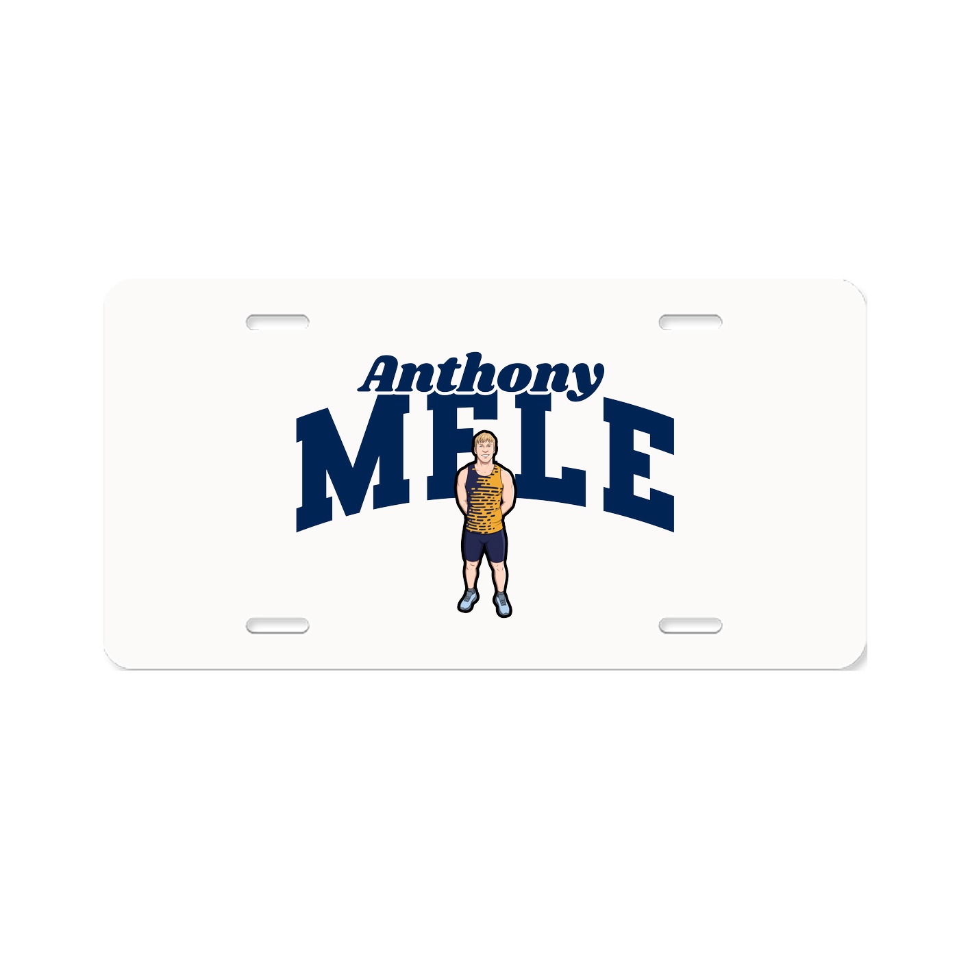 License Plate — Signature Arch in Classic