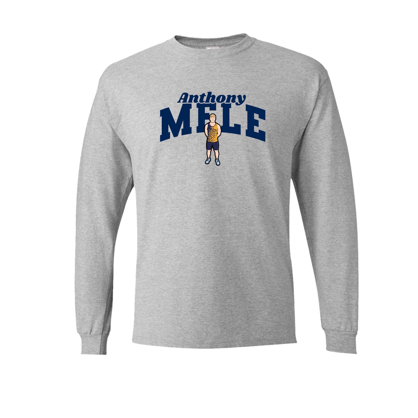 Long Sleeve Tee — Signature Arch in Grey
