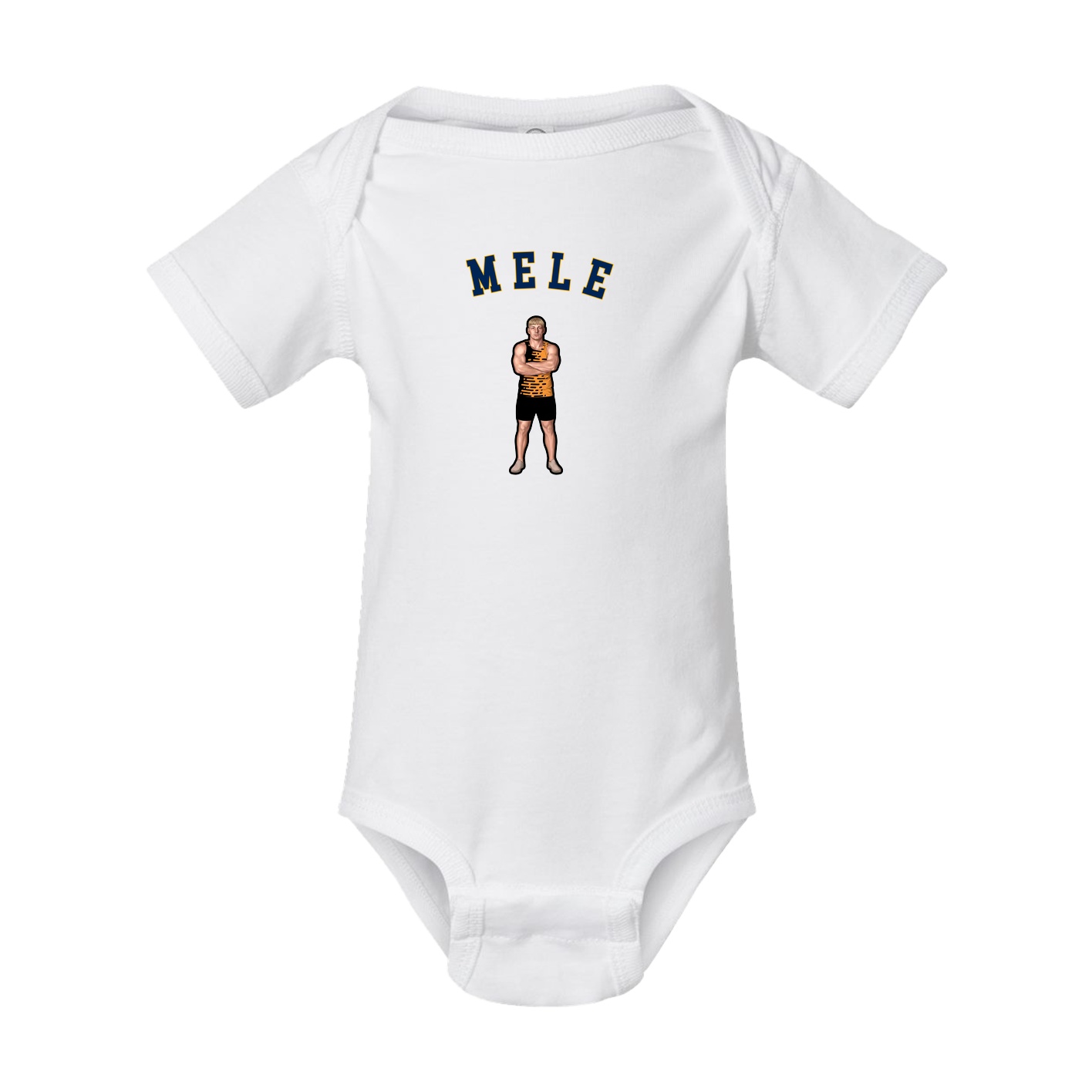 Baby Onesie — Shirsey Arch in White