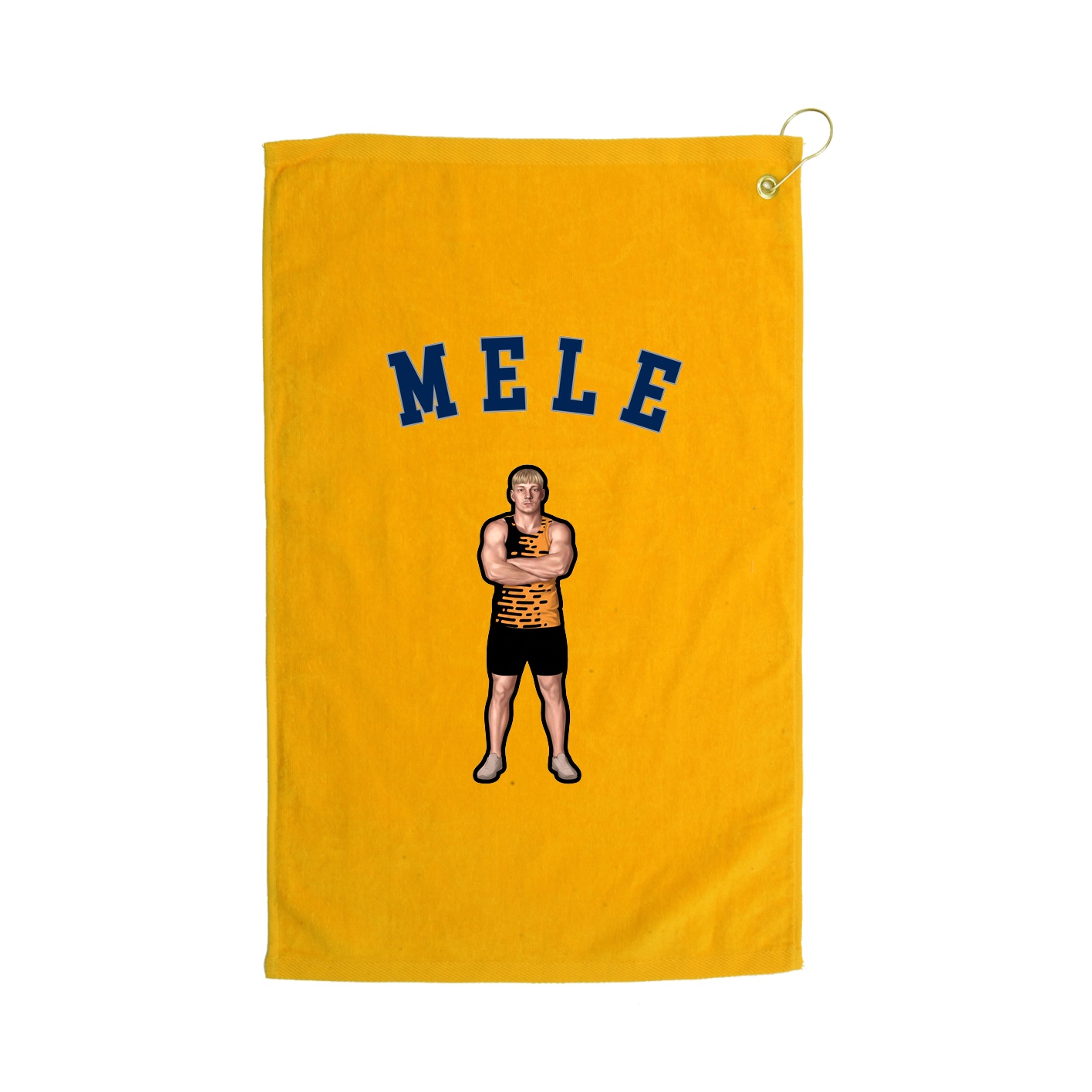 Golf Towel — Shirsey Arch in Gold