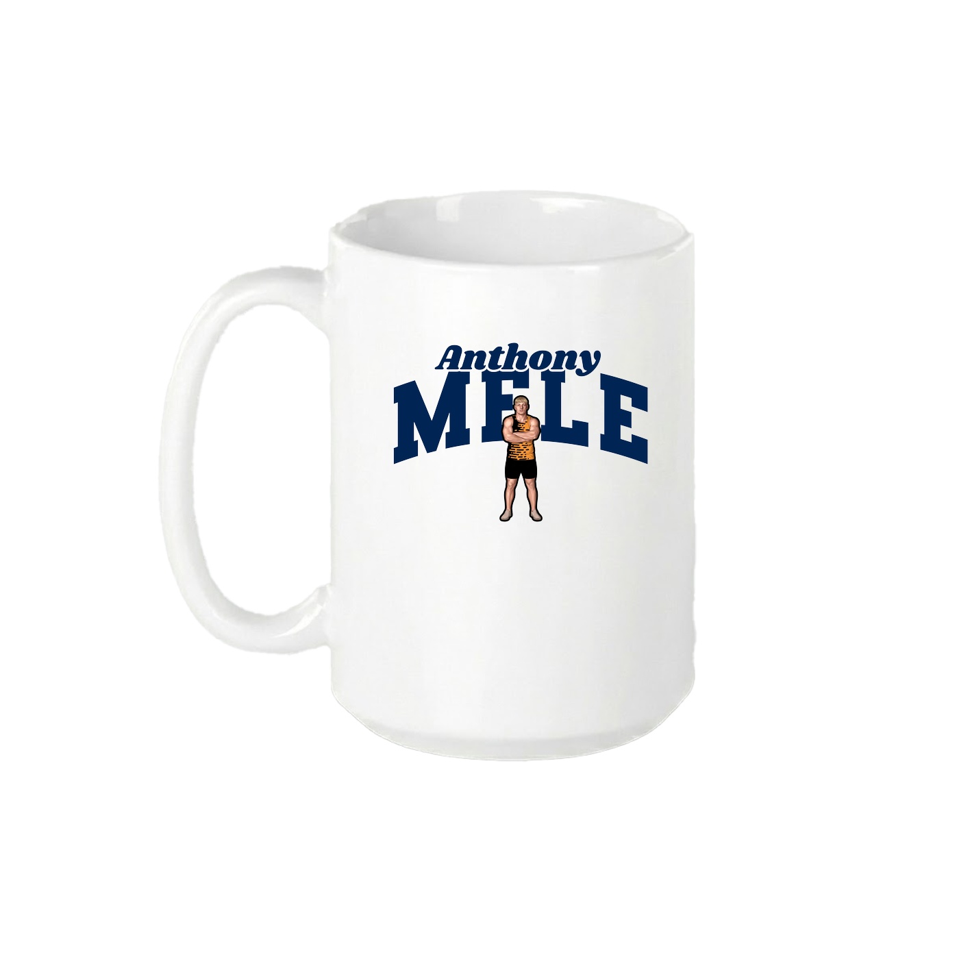 15oz Coffee Mug — Signature Arch in White