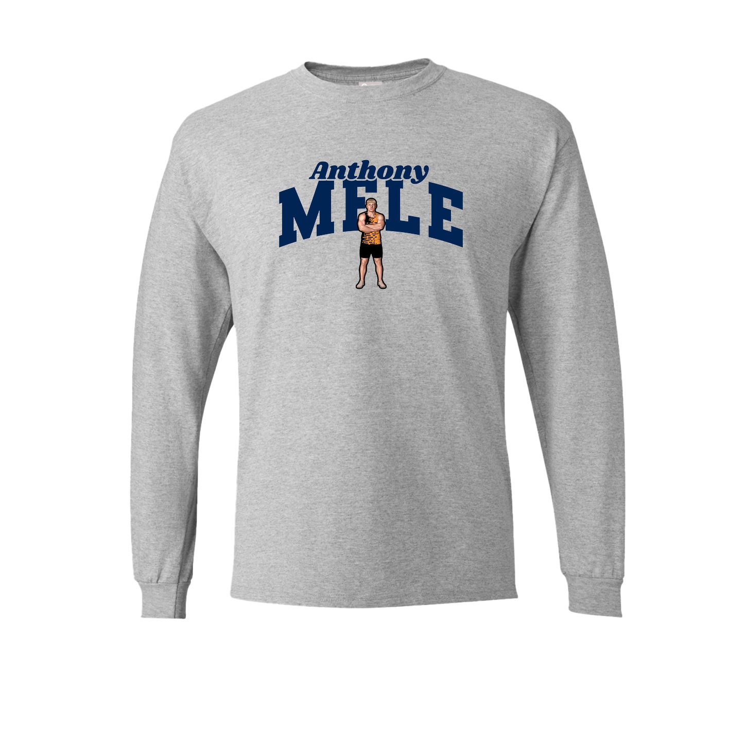 Long Sleeve Tee — Signature Arch in Grey