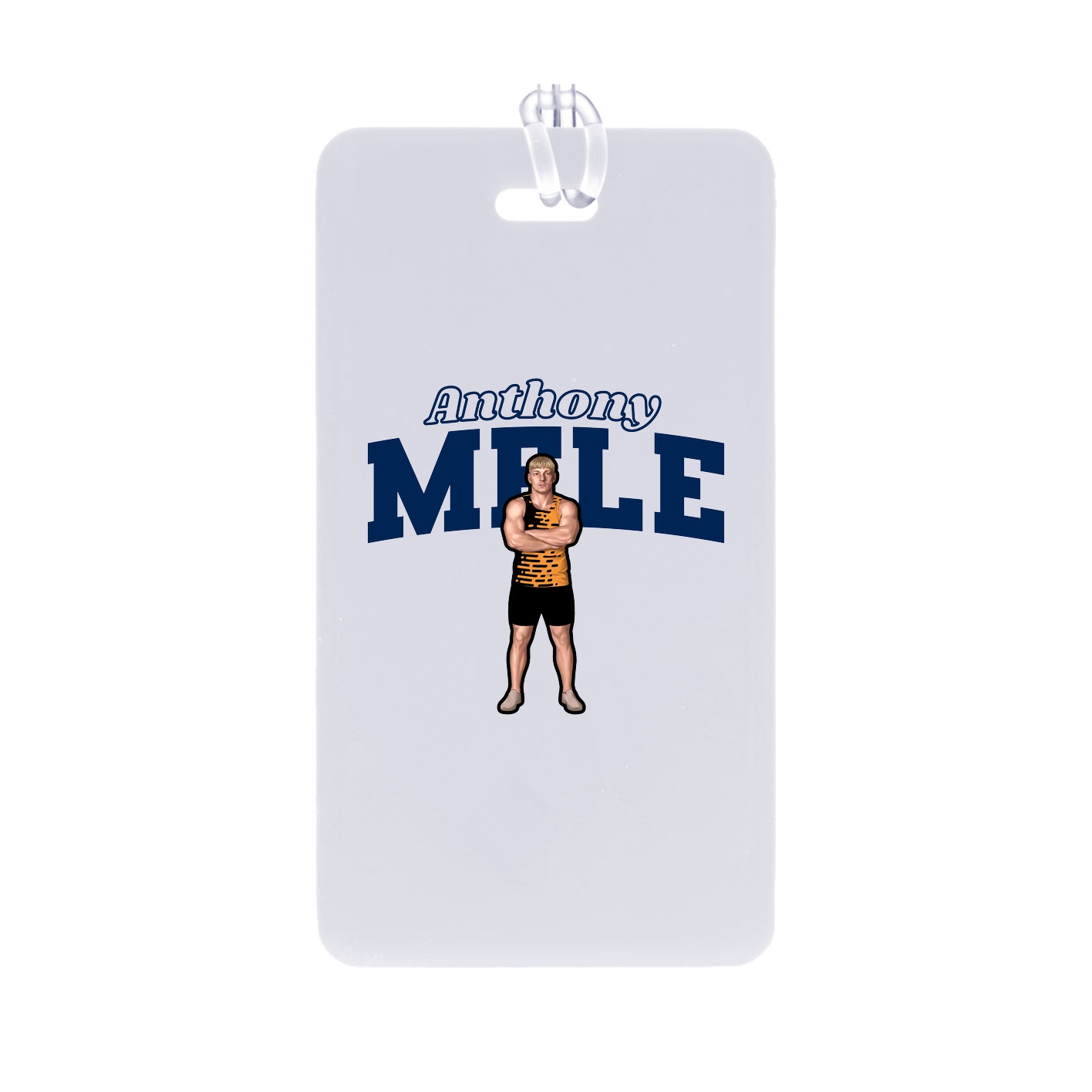 Bag Tag — Name Arch in Classic