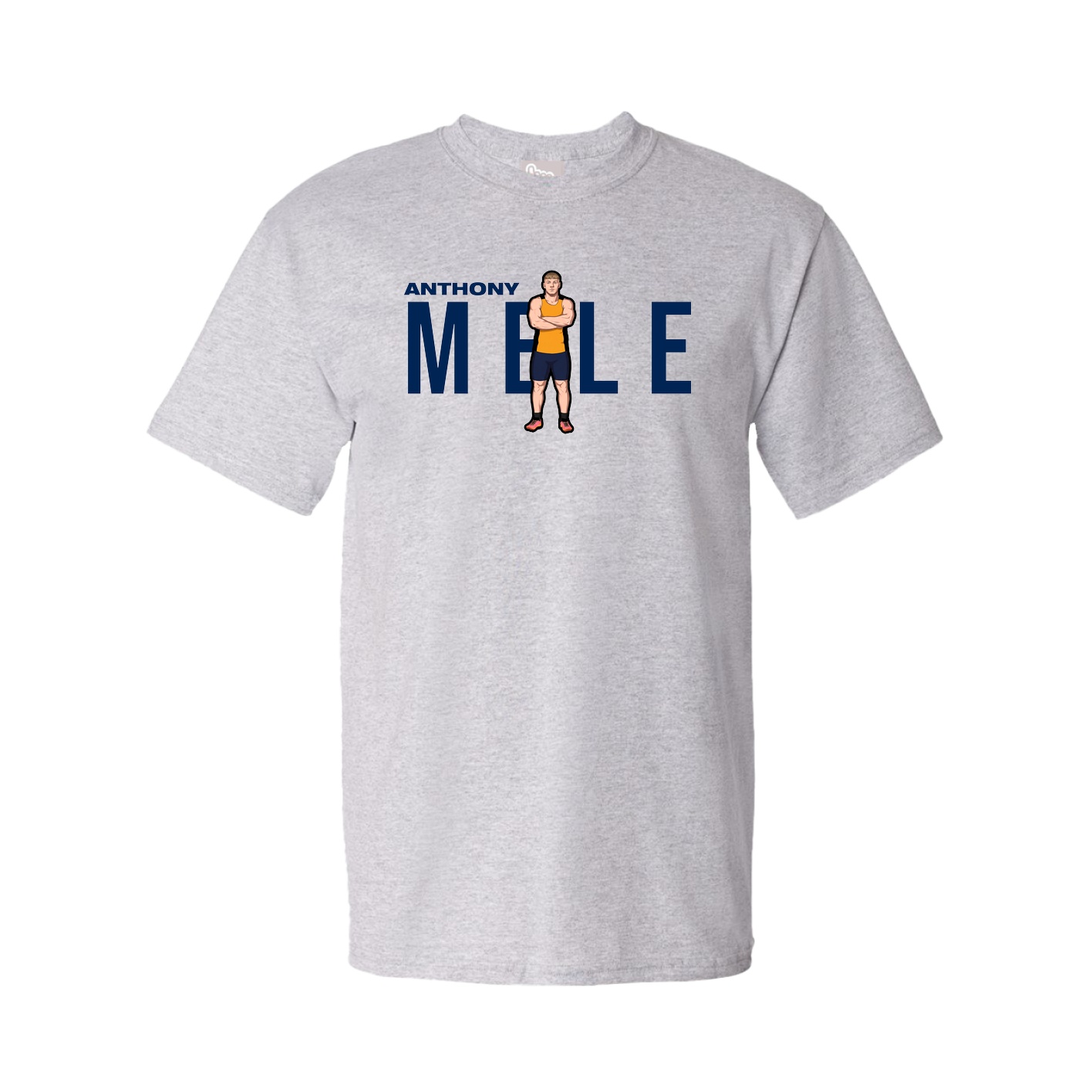 Youth Tee — Player Name in Grey