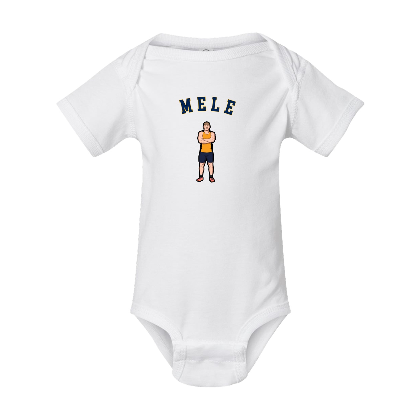 Baby Onesie — Shirsey Arch in White