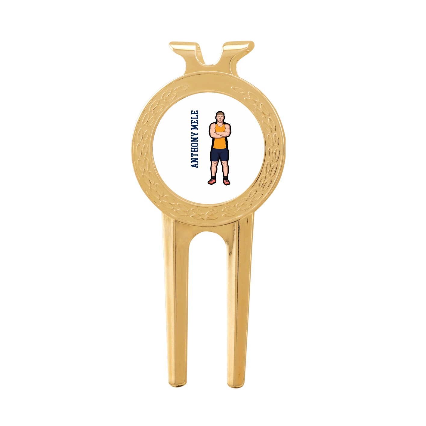 Divot Tool with Ball Marker — Name Vertical in Classic