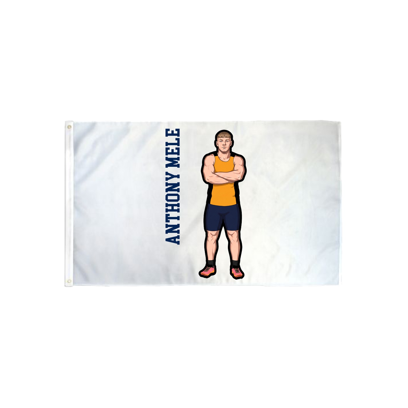 3x5 Flag — Name Vertical in Classic