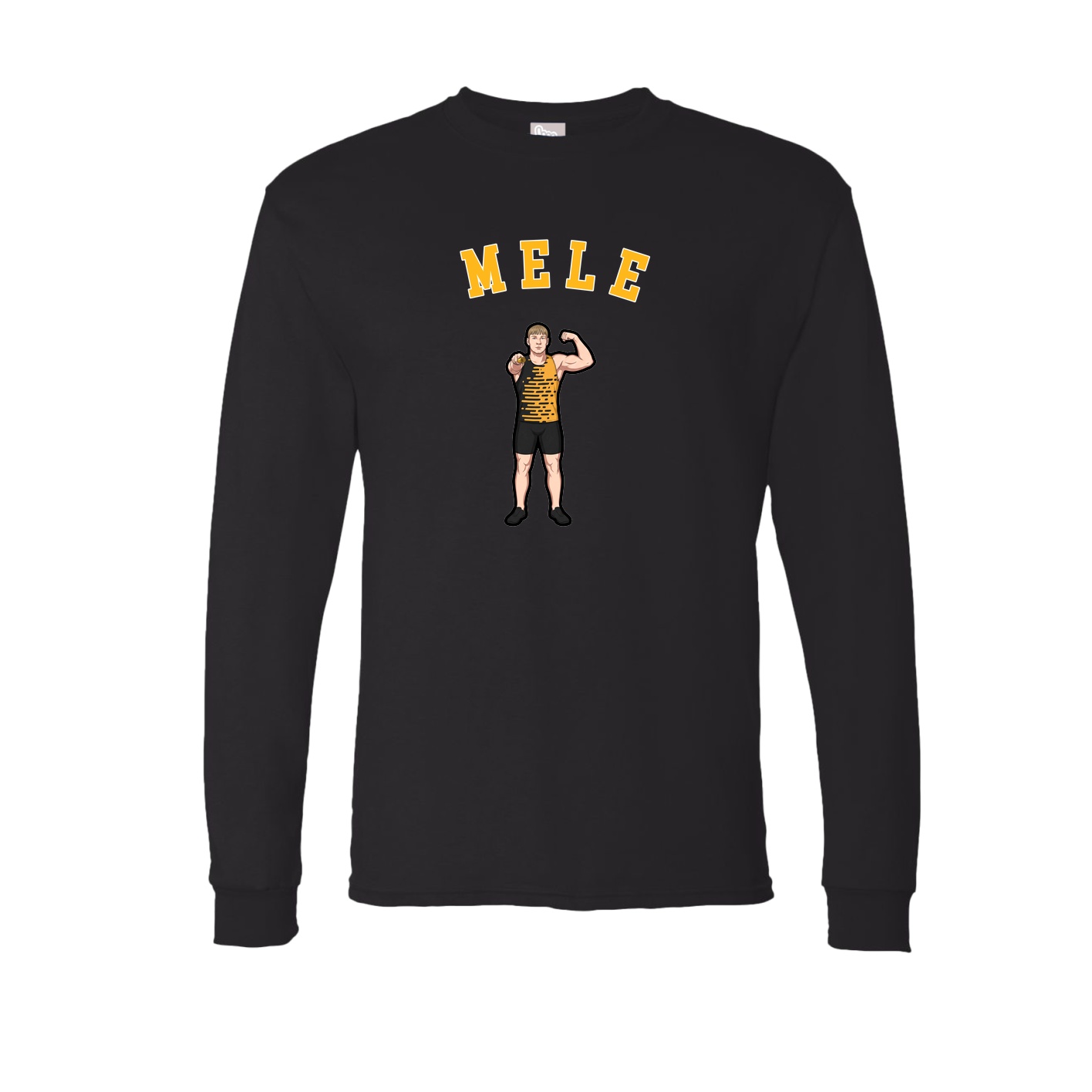 Long Sleeve Tee — Shirsey Arch in Black