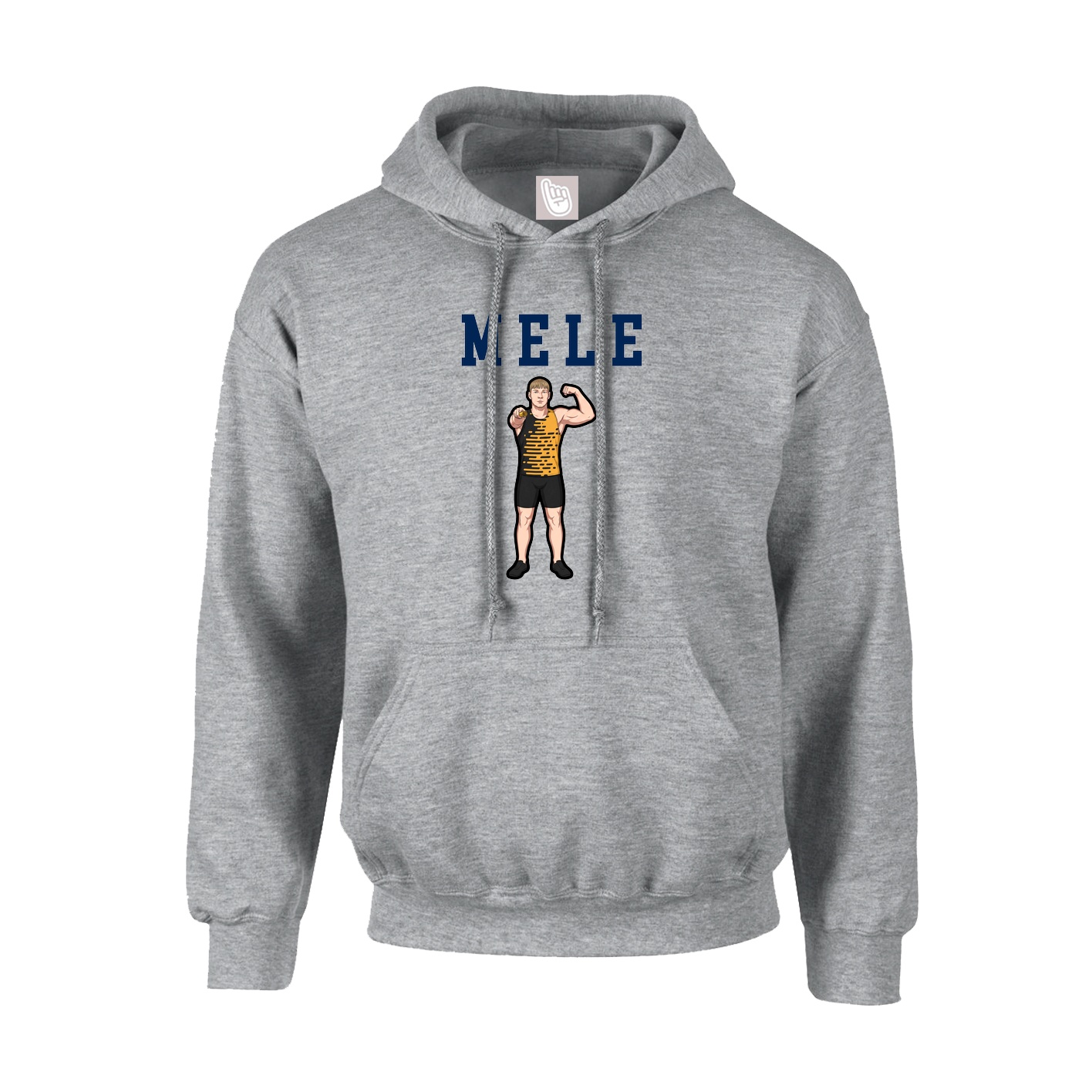 Hoodie — Shirsey in Grey