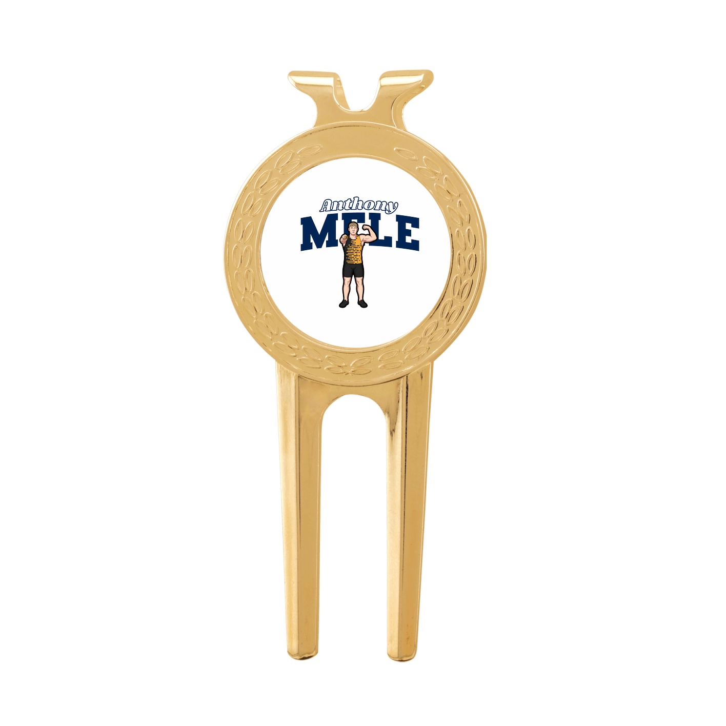 Divot Tool with Ball Marker — Name Arch in Classic