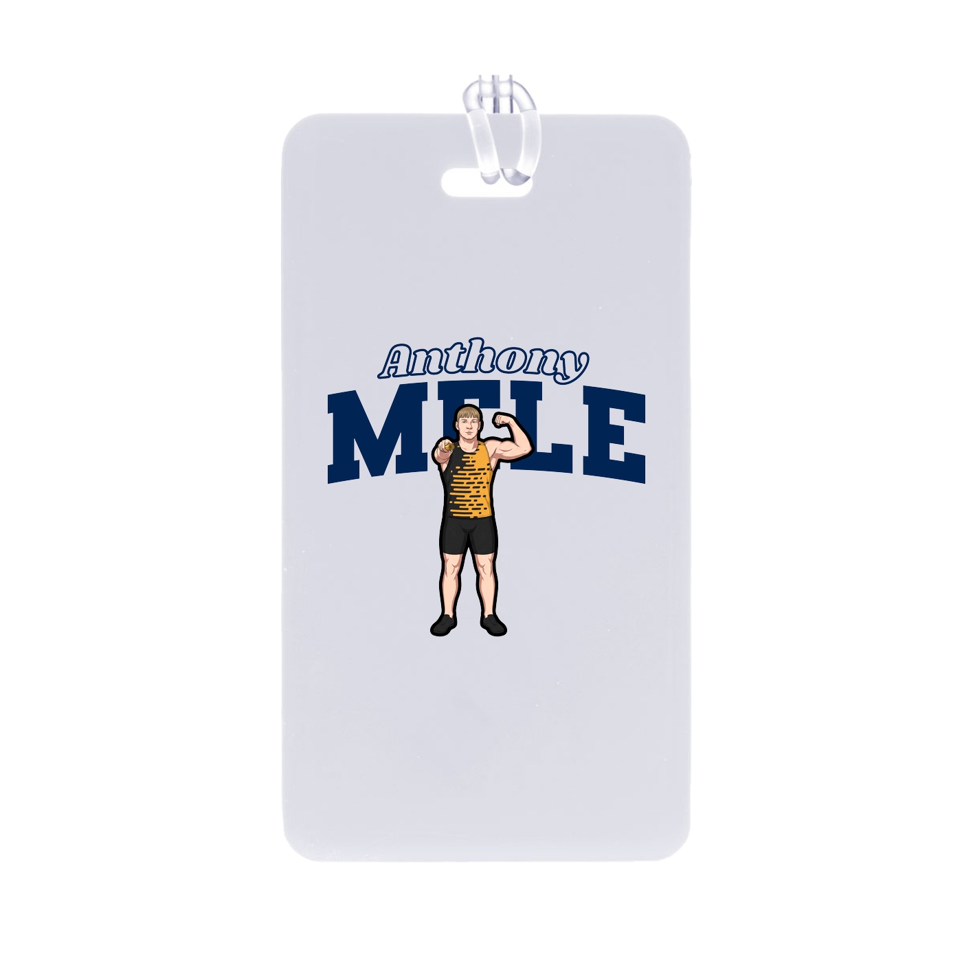 Bag Tag — Name Arch in Classic