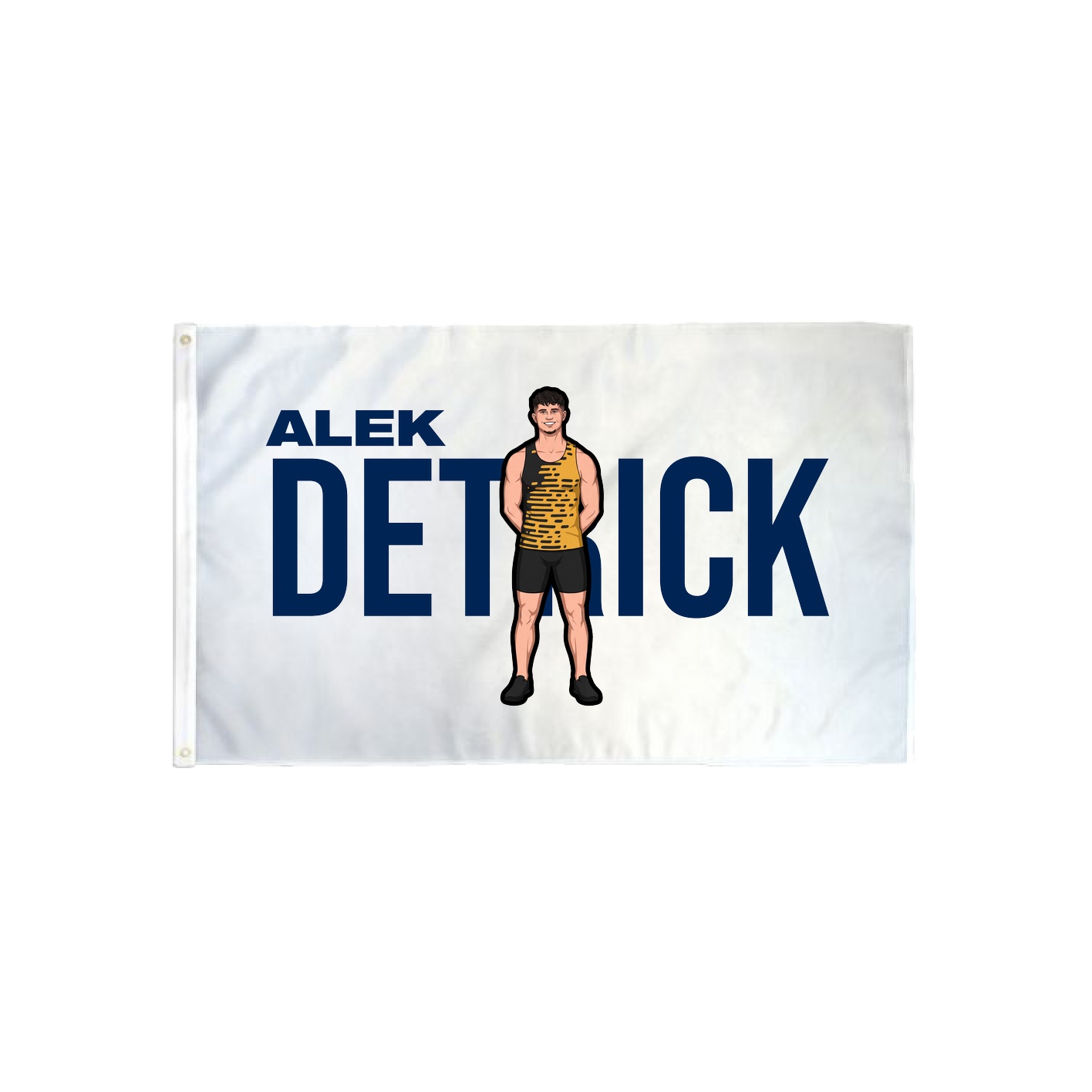 3x5 Flag — Player Name in Classic