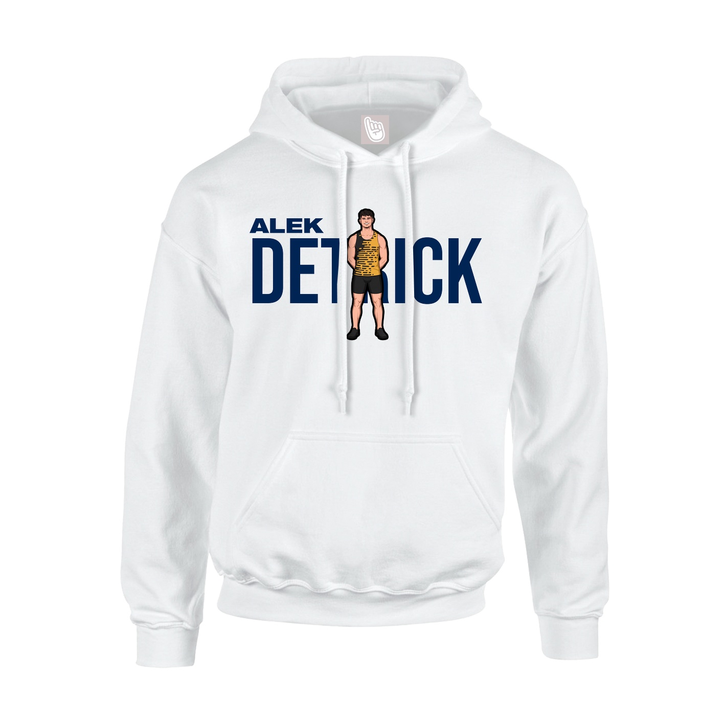 Hoodie — Player Name in White