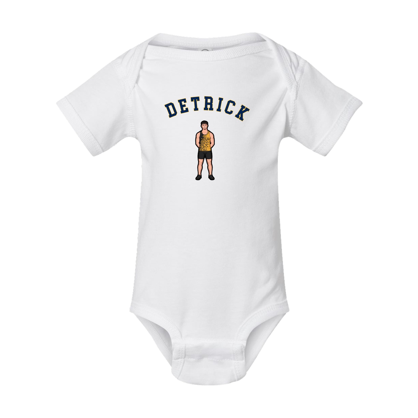 Baby Onesie — Shirsey Arch in White