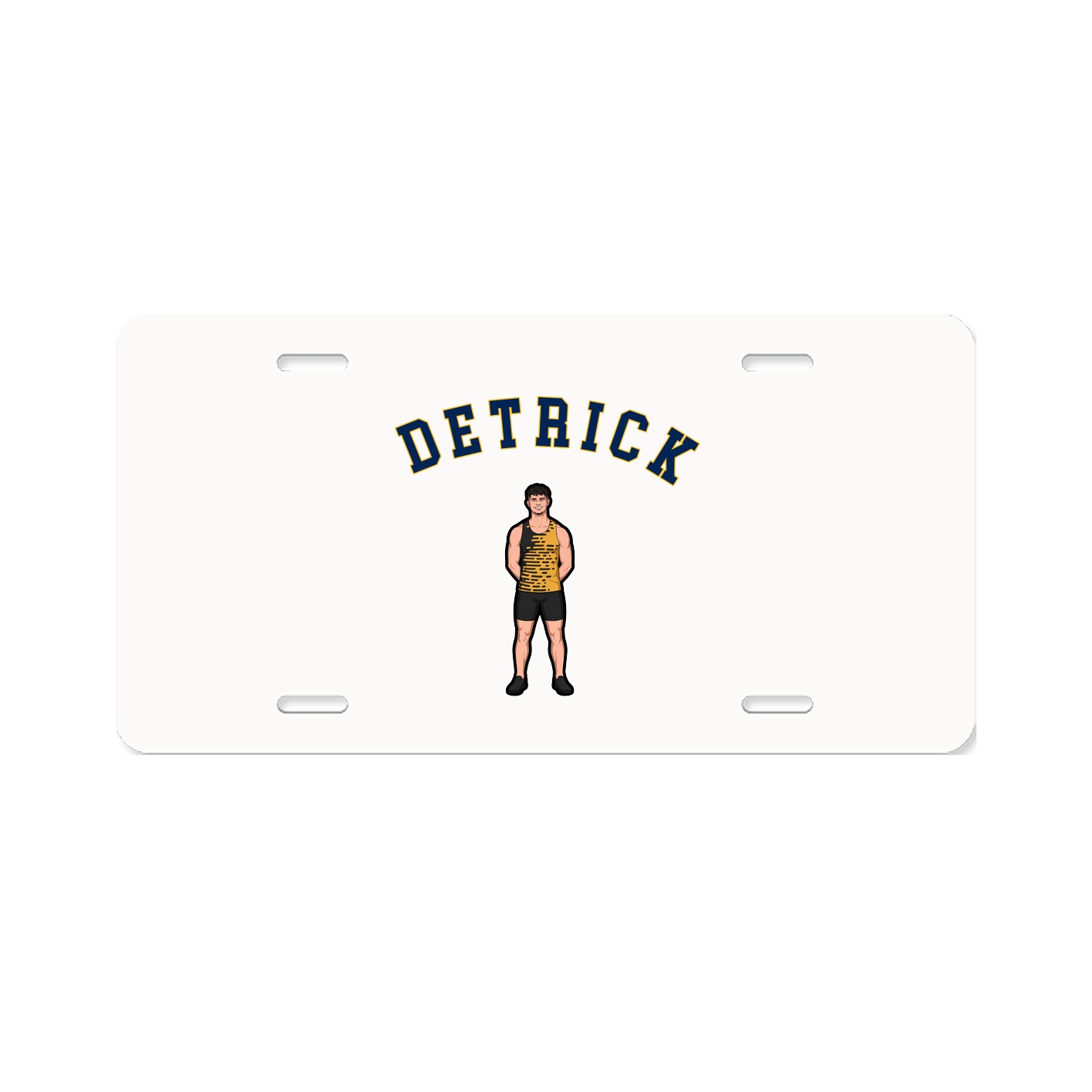 License Plate — Shirsey Arch in Classic