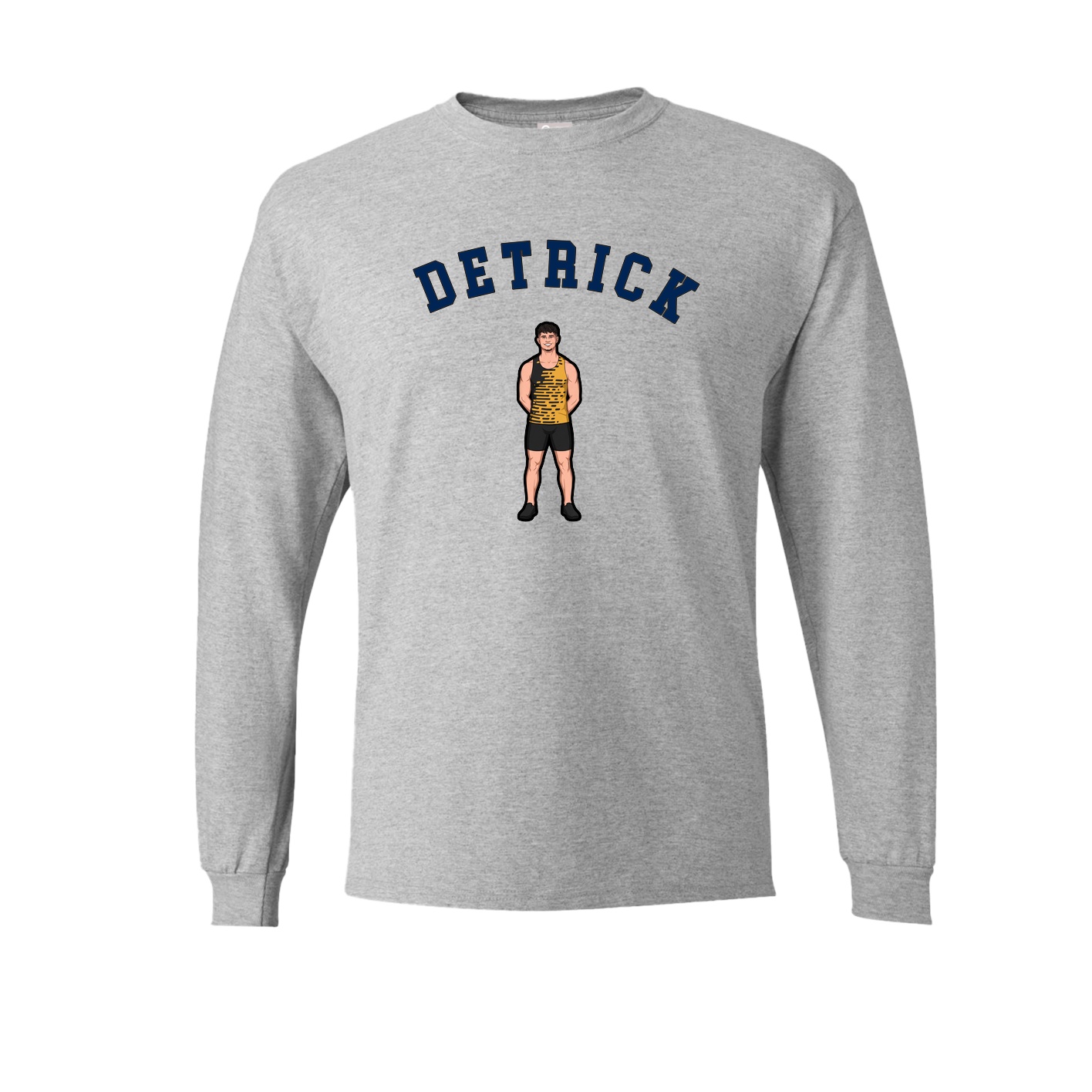 Long Sleeve Tee — Shirsey Arch in Grey