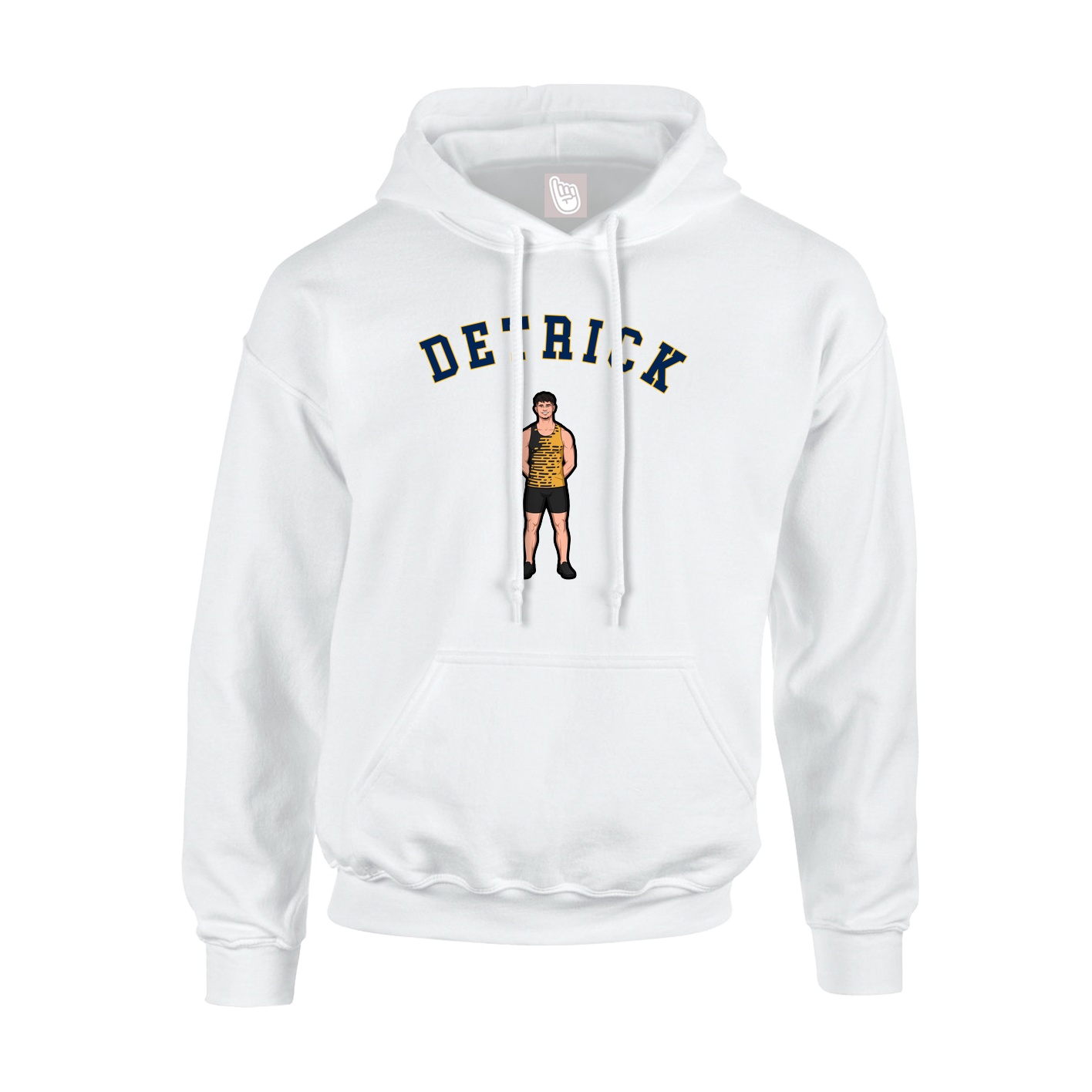 Youth Hoodie — Shirsey Arch in White