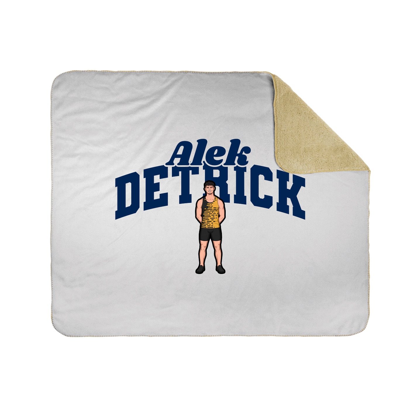 Throw Blanket — Signature Arch in White